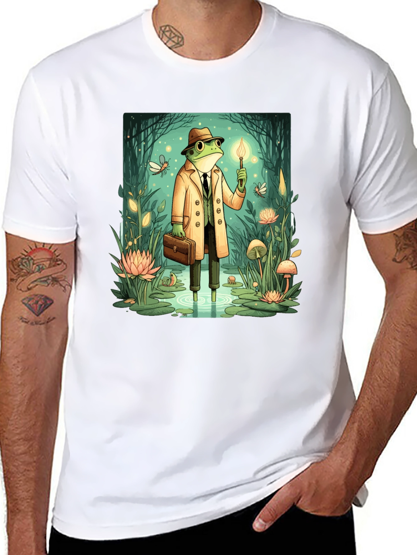 Detective Frog T-Shirt
