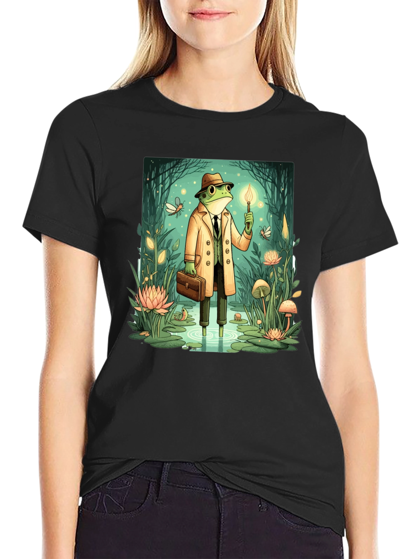 Detective Frog T-Shirt
