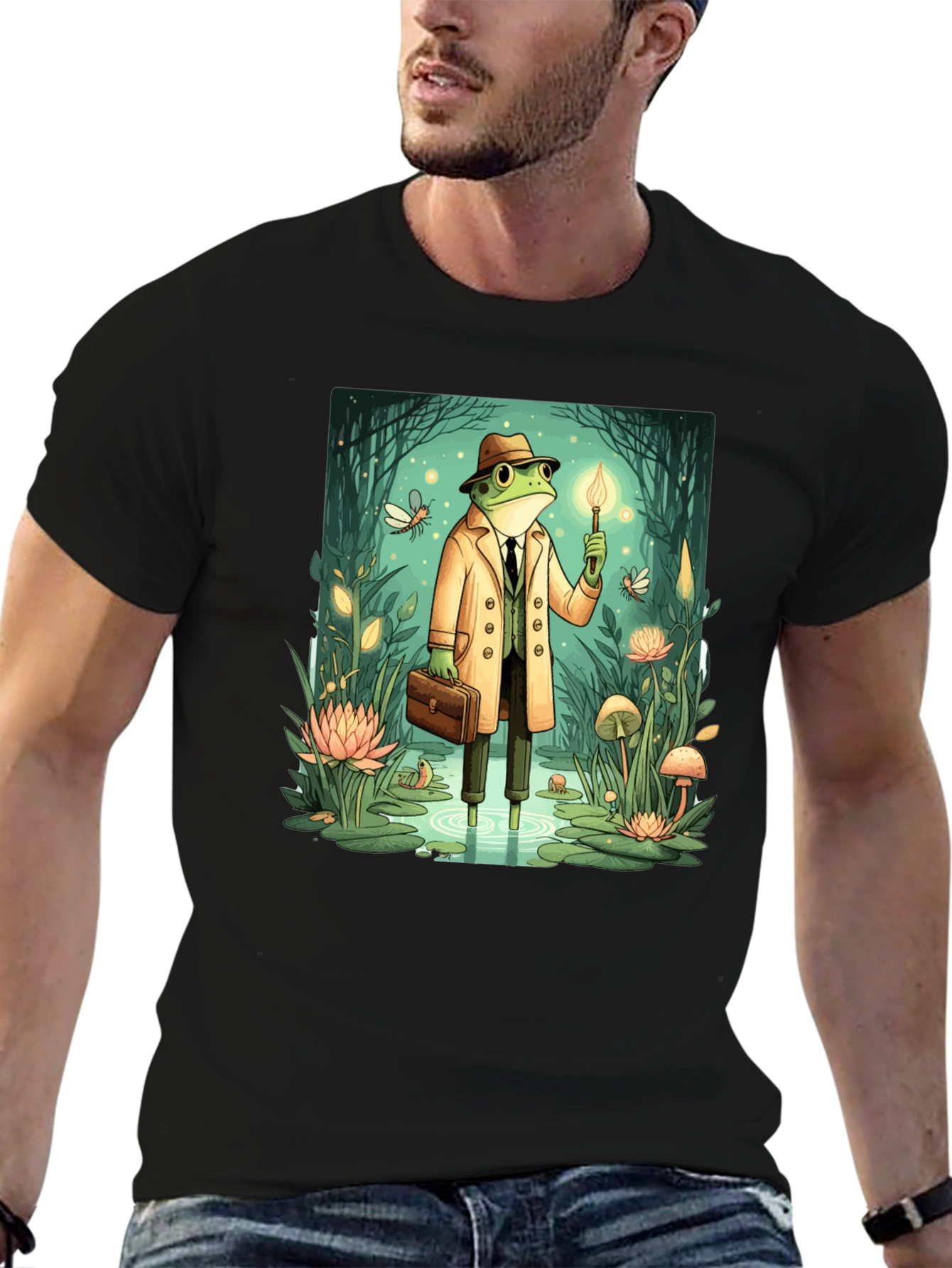 Detective Frog T-Shirt