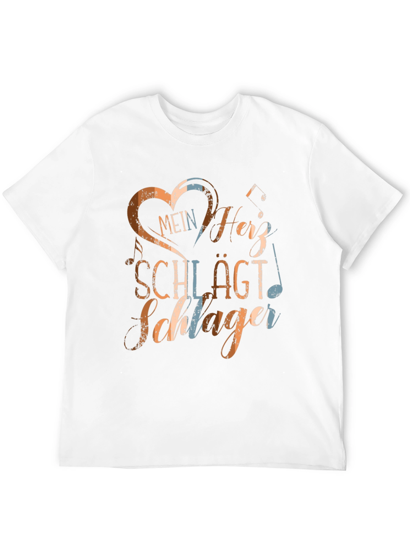 Mein Herz Schlägt Schlager T-Shirt