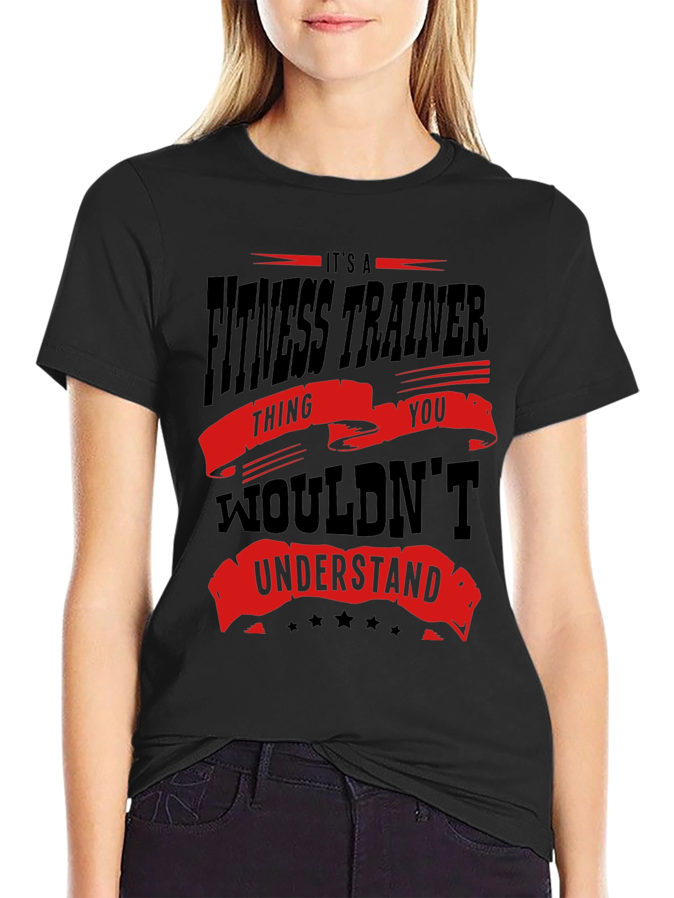 Fitness Trainer Graphic T-Shirt