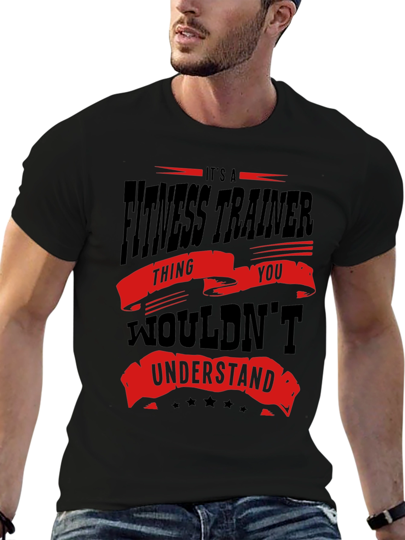 Fitness Trainer Graphic T-Shirt