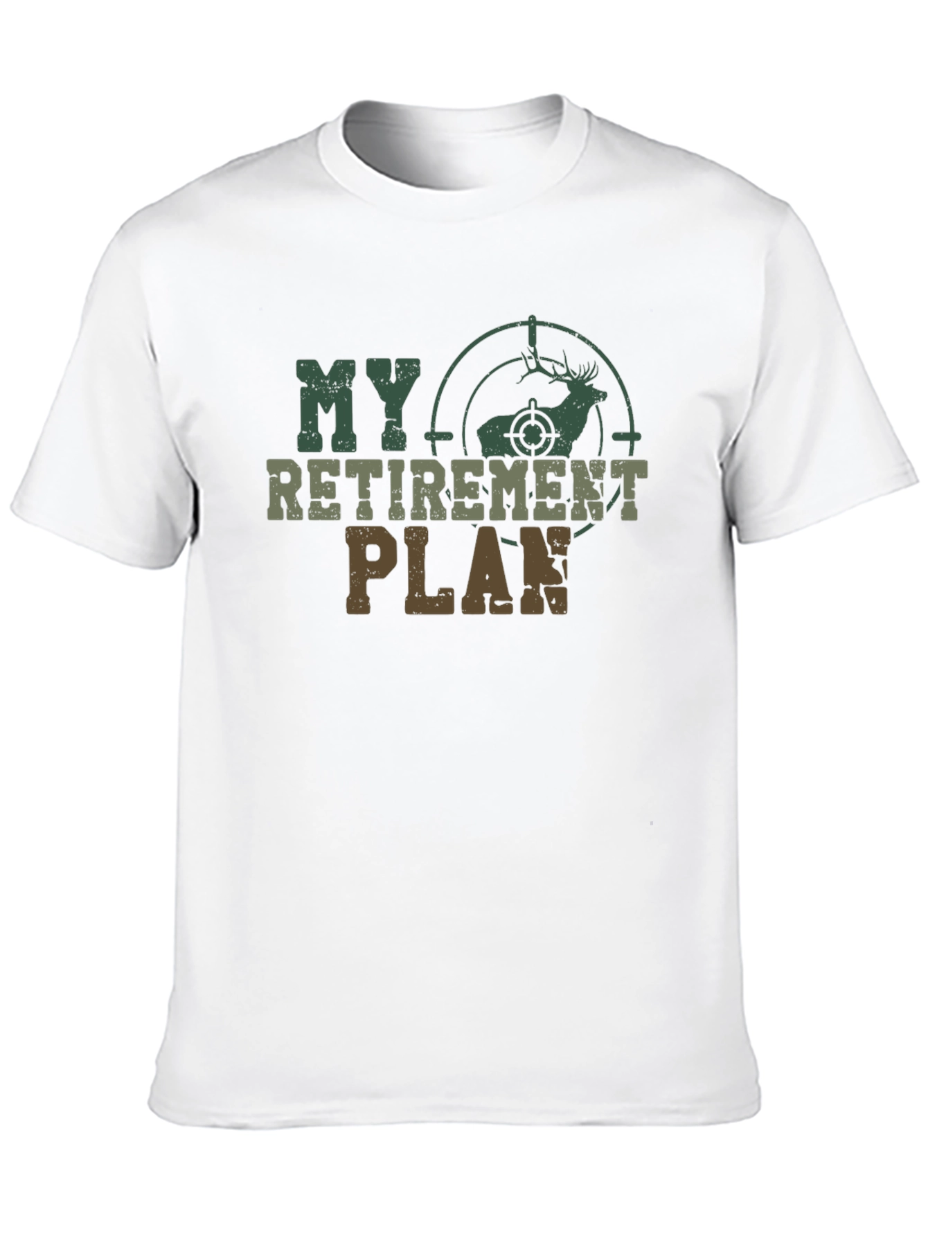 My Retirement Plan Deer Hunting Graphic T-Shirt