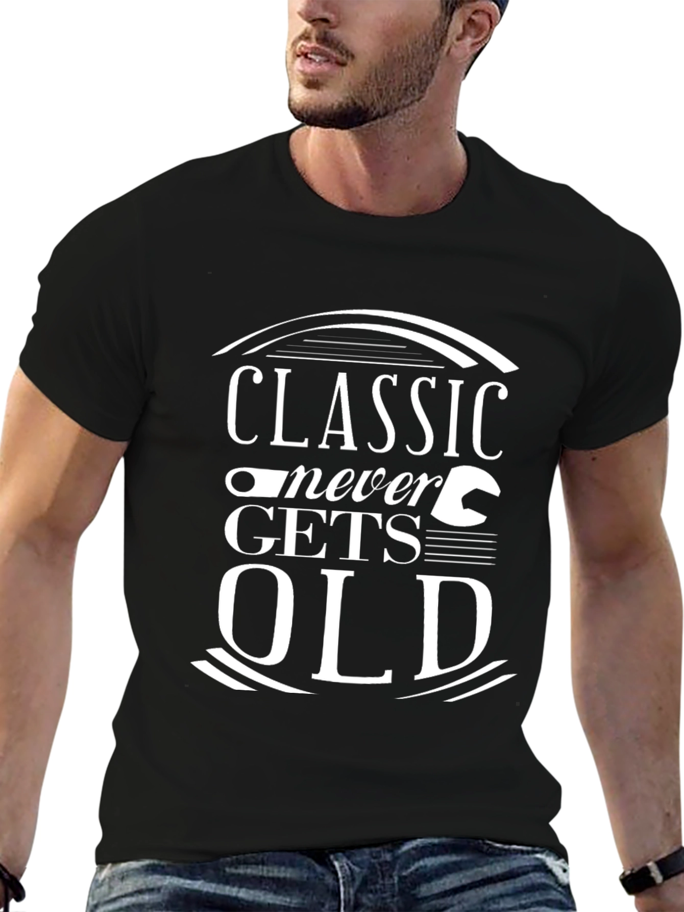 Classic Never Gets Old Graphic T-Shirt