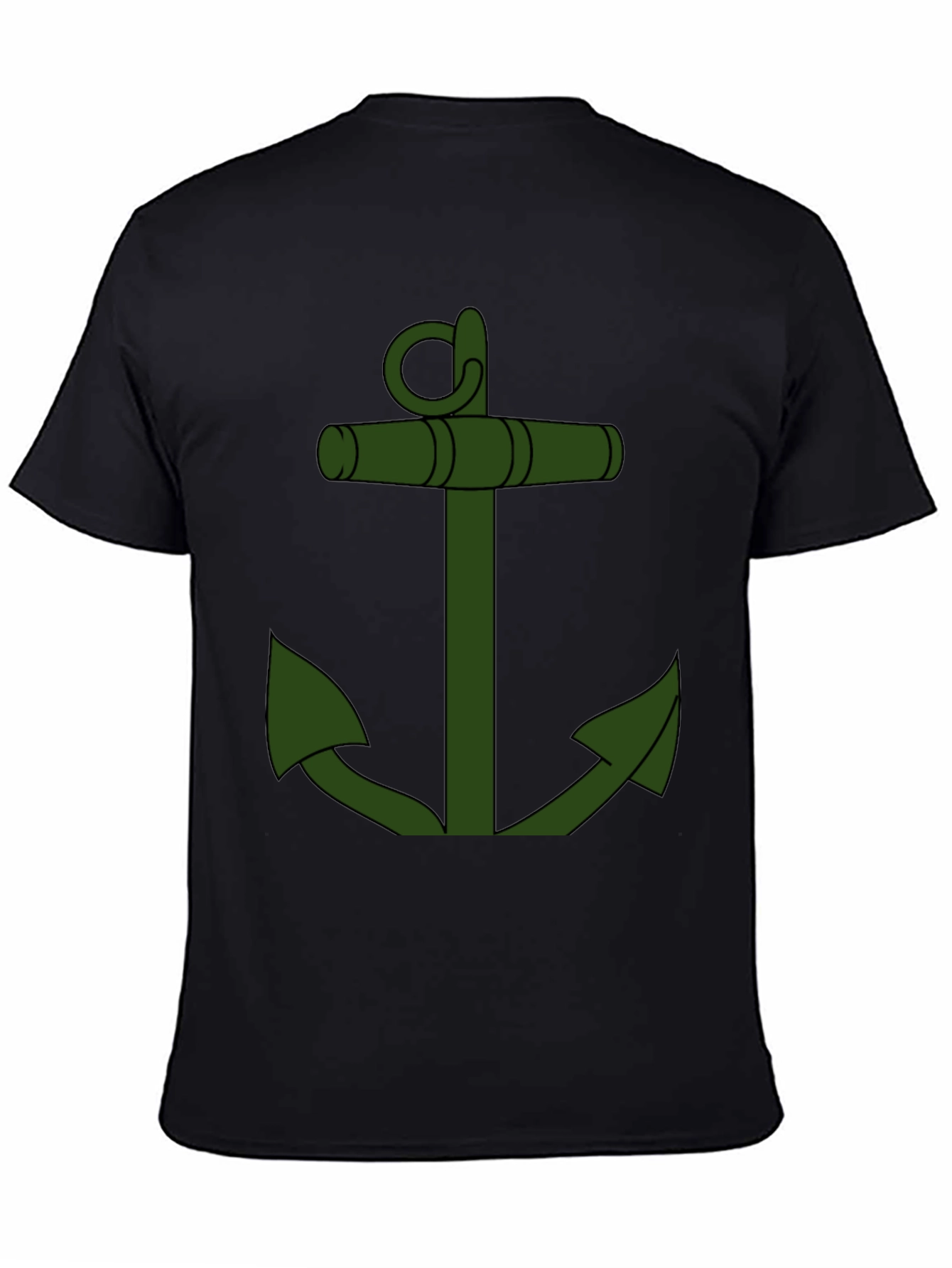 Anchor Graphic Tee - Classic Nautical Style