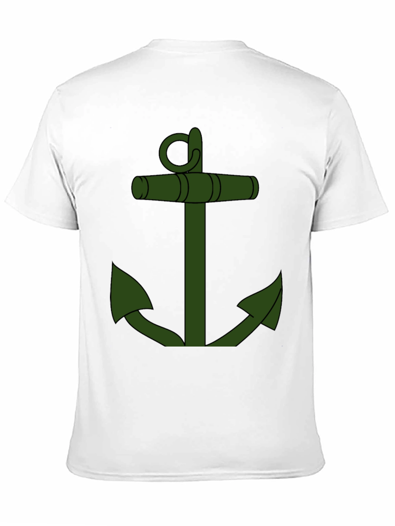 Anchor Graphic Tee - Classic Nautical Style