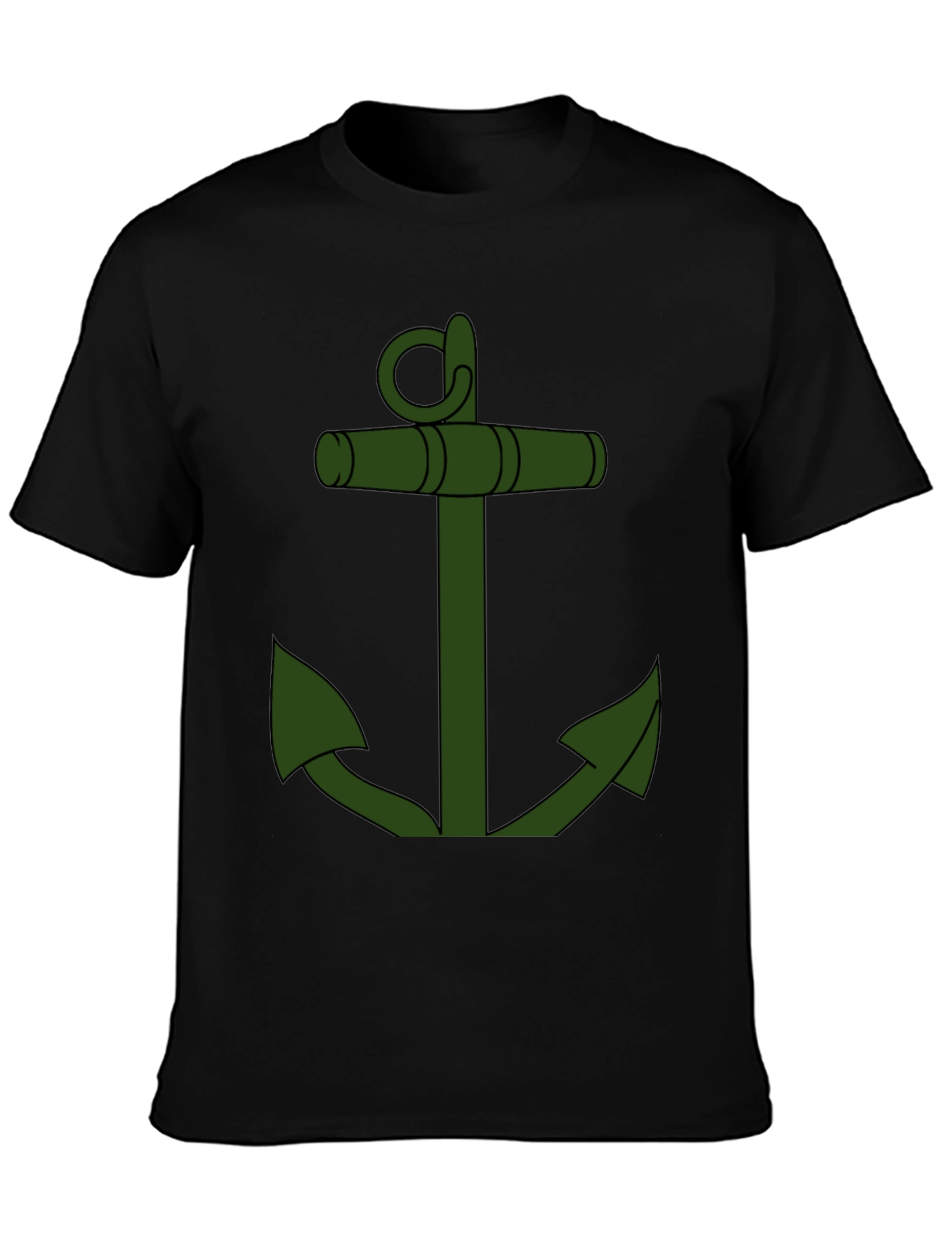 Anchor Graphic Tee - Classic Nautical Style