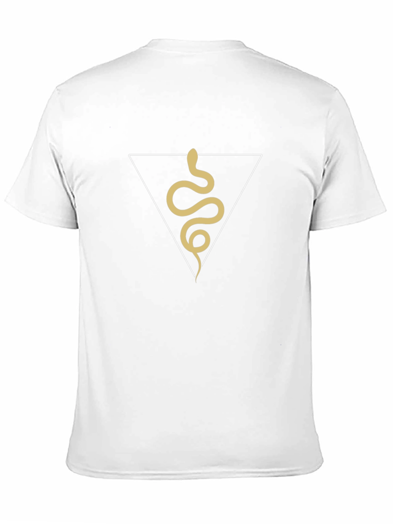 Black Snake Triangle Graphic Tee