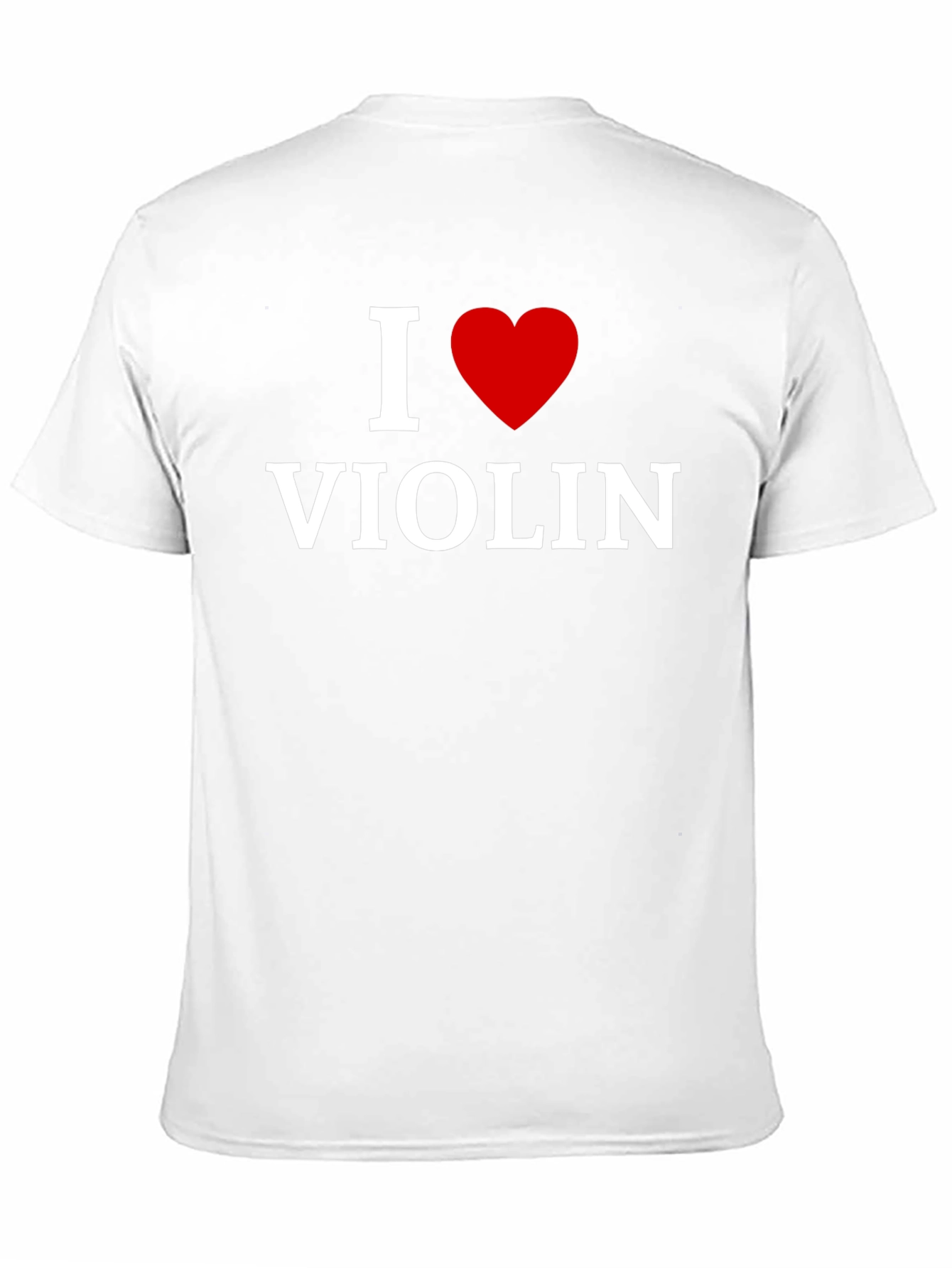 I Love Violin T-Shirt - Music Lover Tee