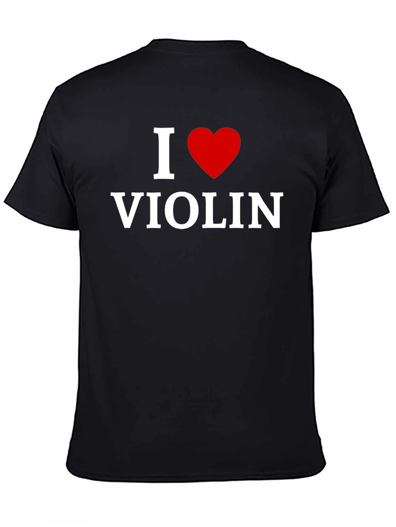 I Love Violin T-Shirt - Music Lover Tee