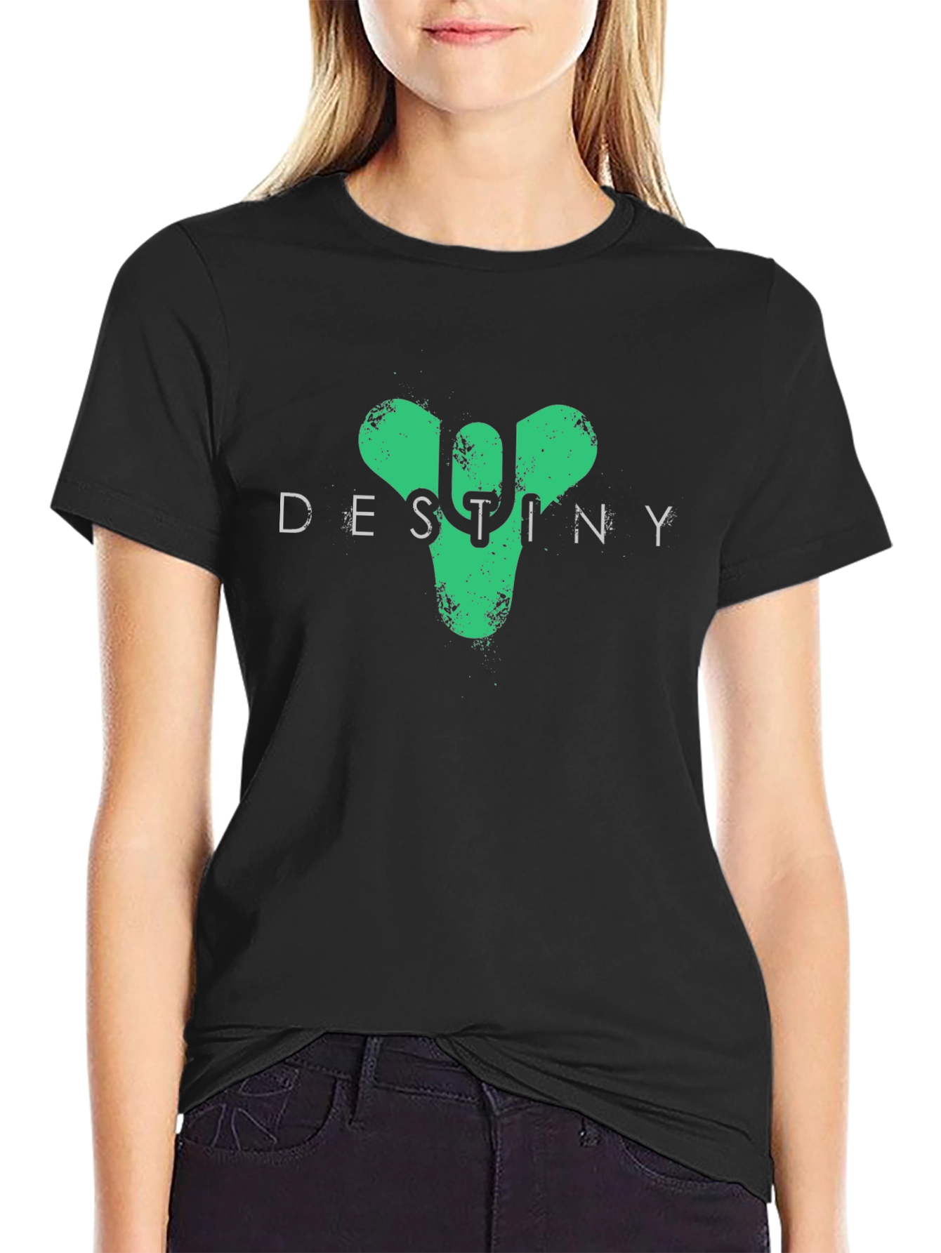 Destiny Game Logo Black T-Shirt