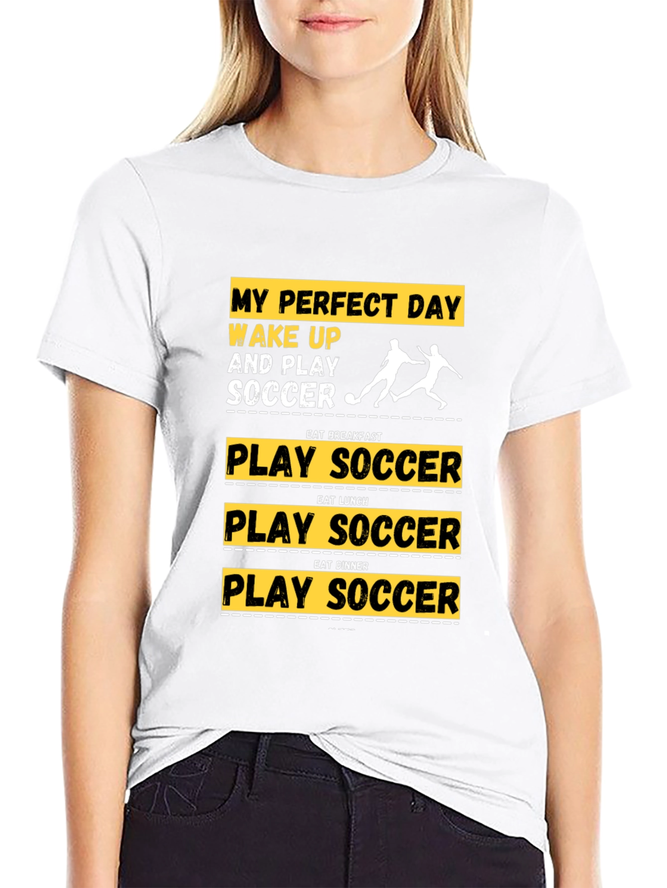 Soccer Lovers T-Shirt - My Perfect Day Tee