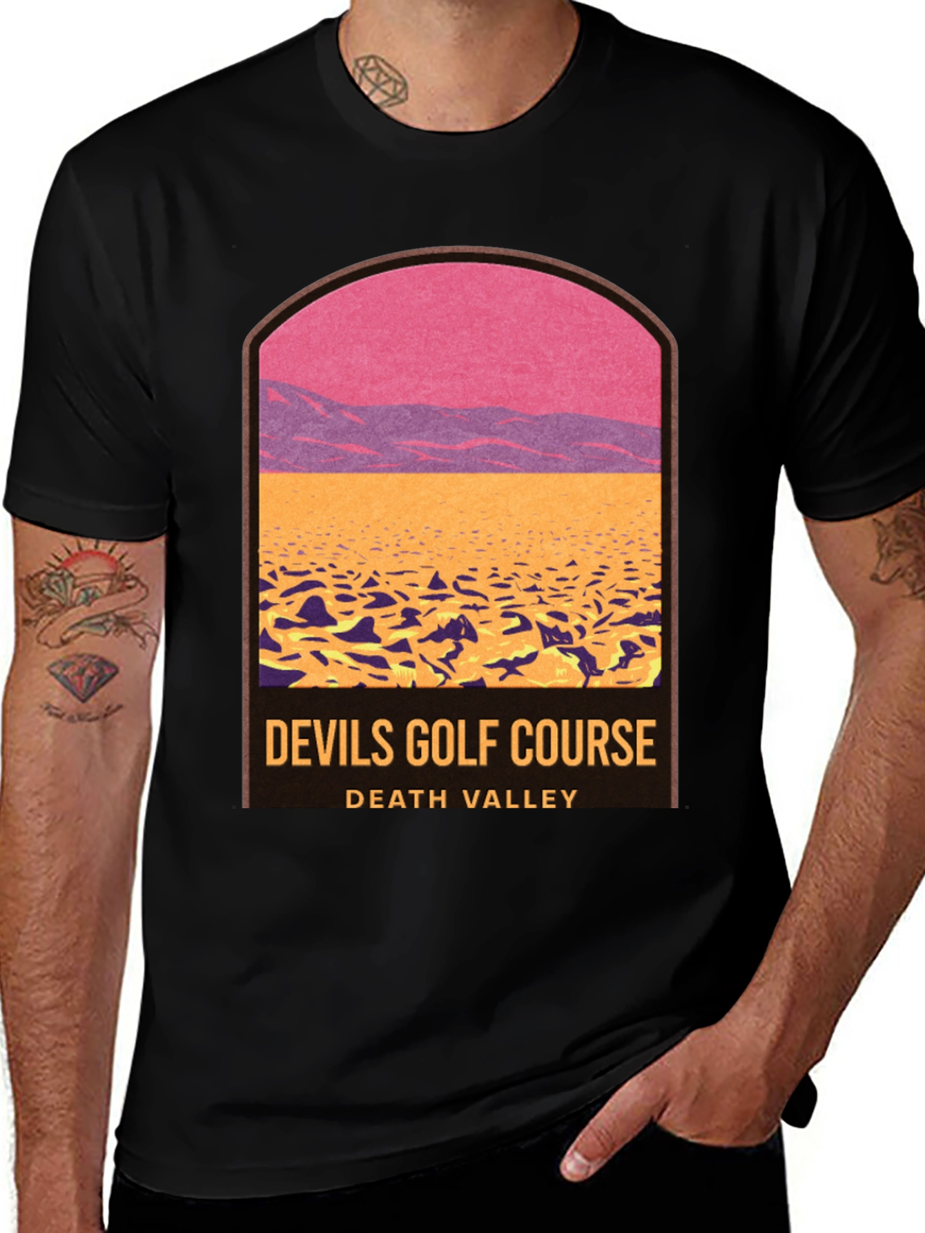 Devils Golf Course Death Valley T-Shirt
