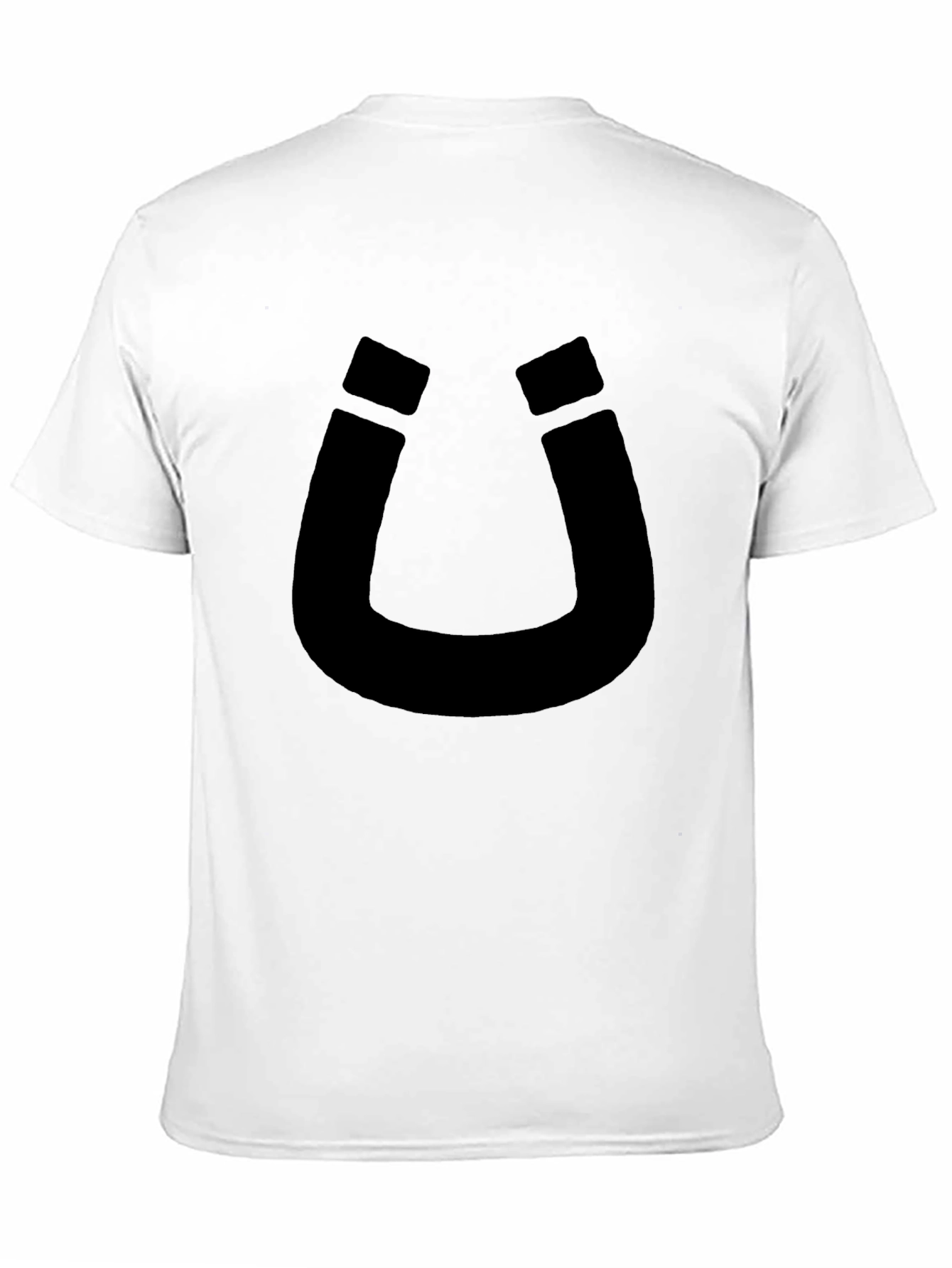 Lucky Horseshoe Graphic Tee - Unisex Black T-Shirt