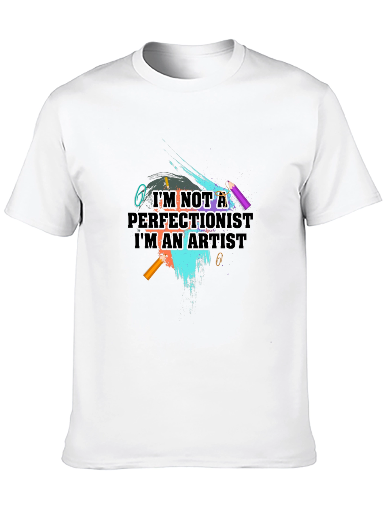 Artists Statement Graphic Tee - Black
