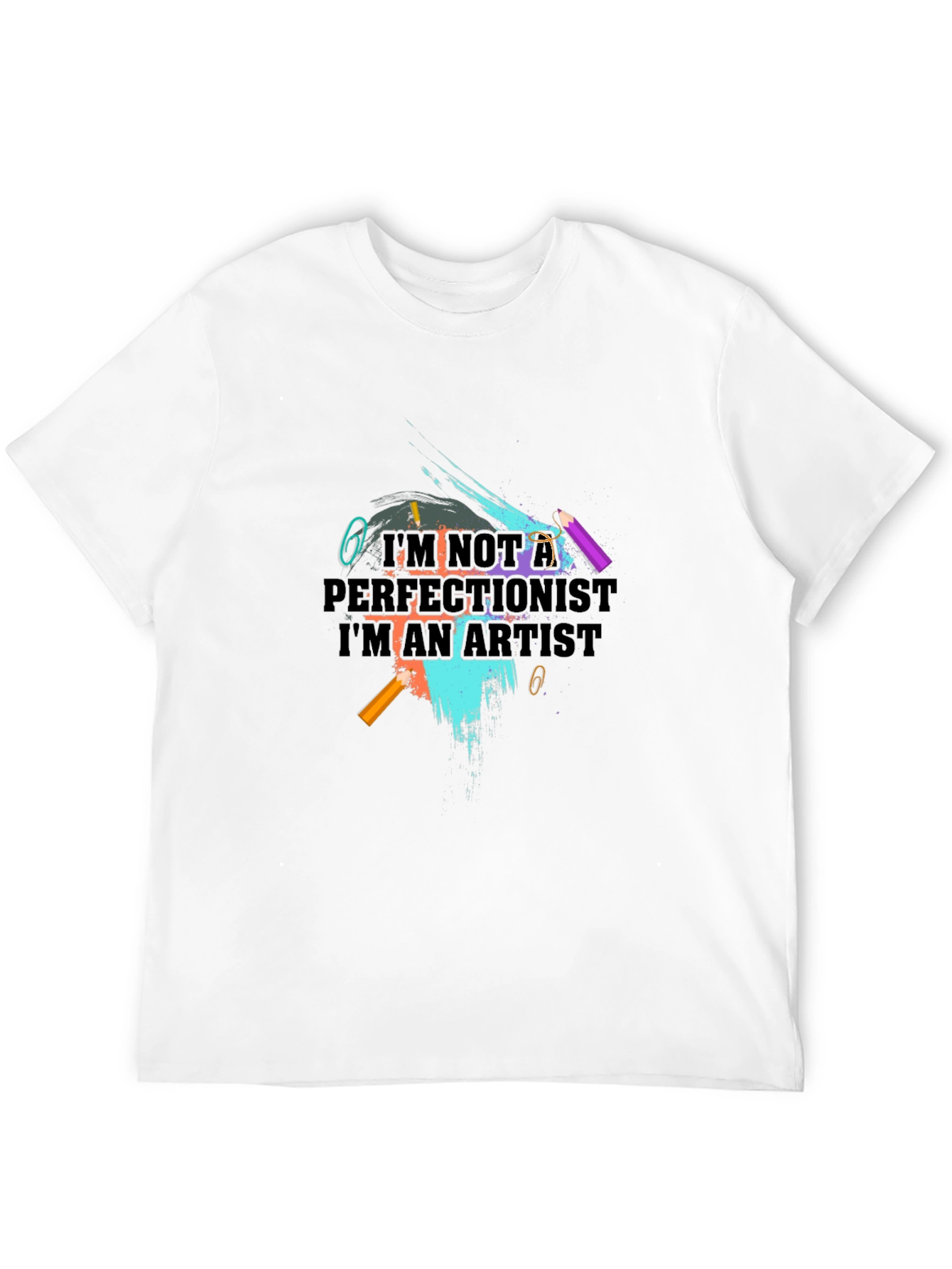 Artists Statement Graphic Tee - Black