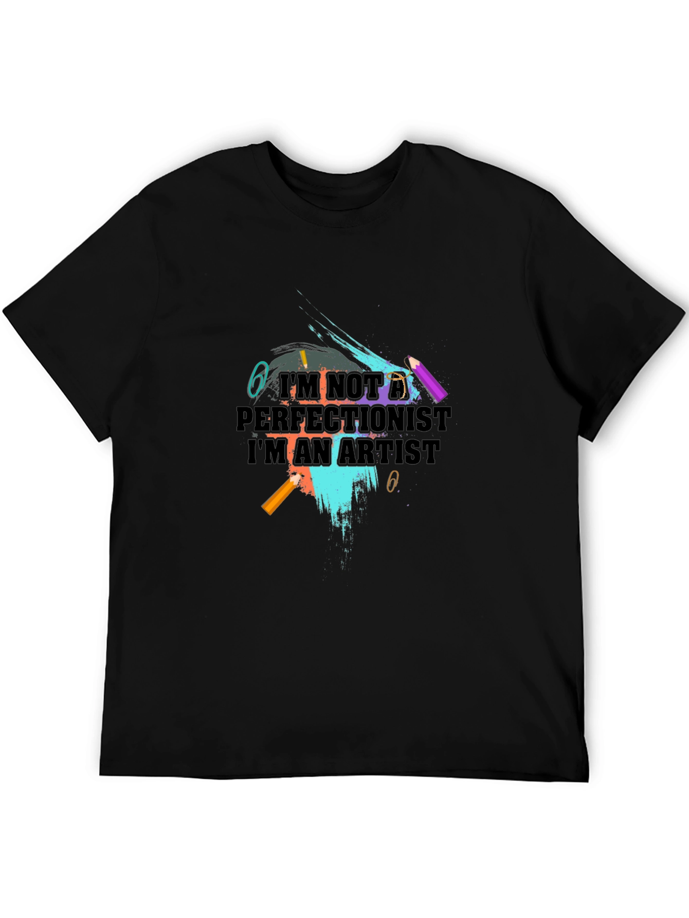 Artists Statement Graphic Tee - Black