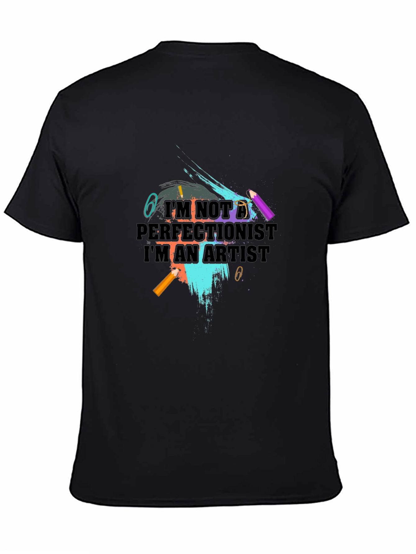Artists Statement Graphic Tee - Black