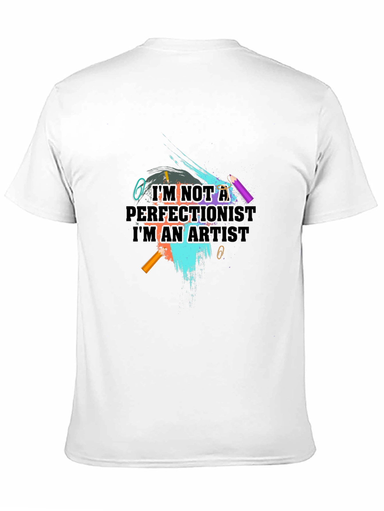 Artists Statement Graphic Tee - Black