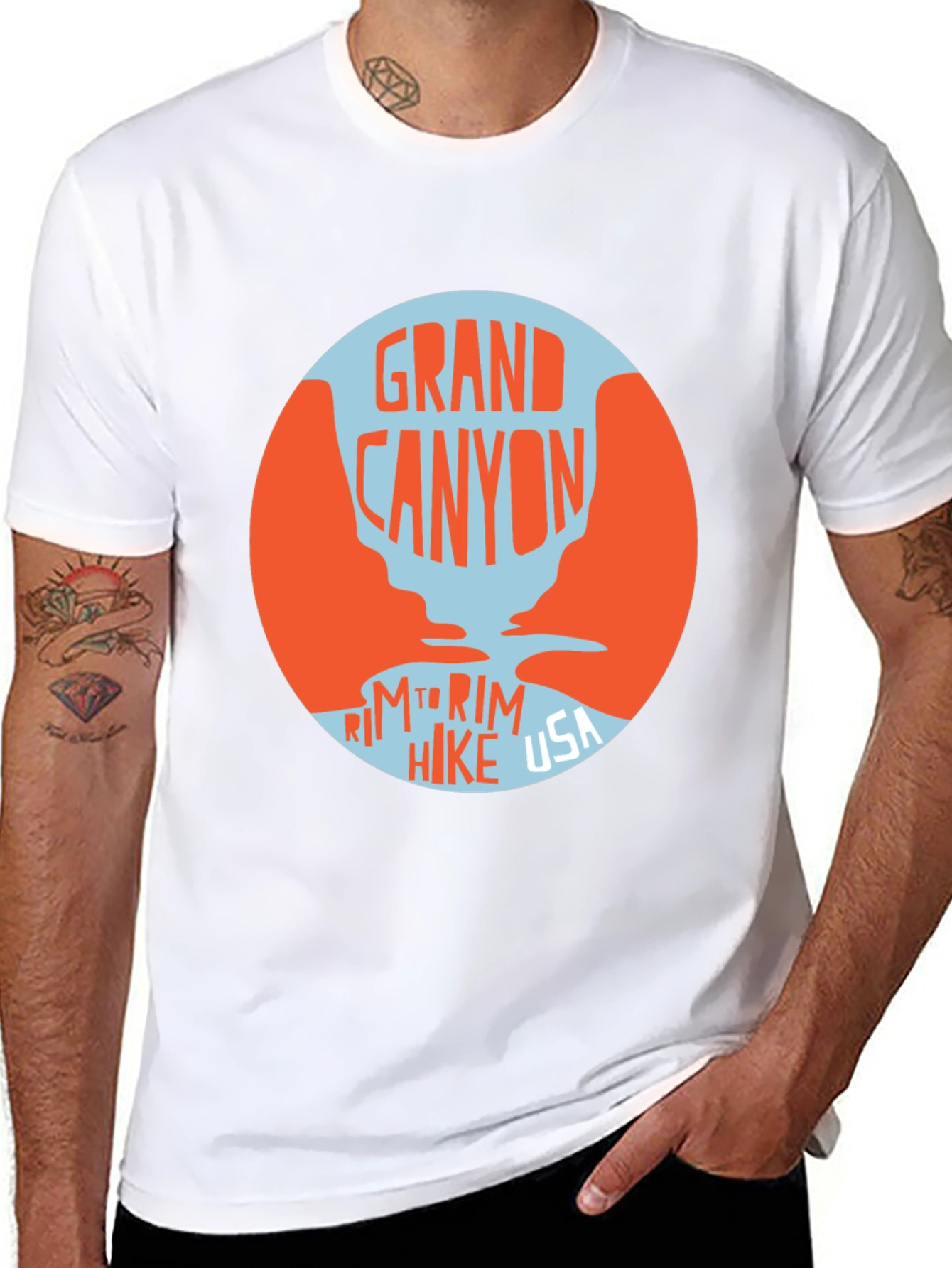 Grand Canyon Rim to Rim Hike T-Shirt
