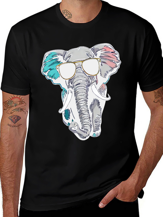 Cool Elephant Graphic T-Shirt