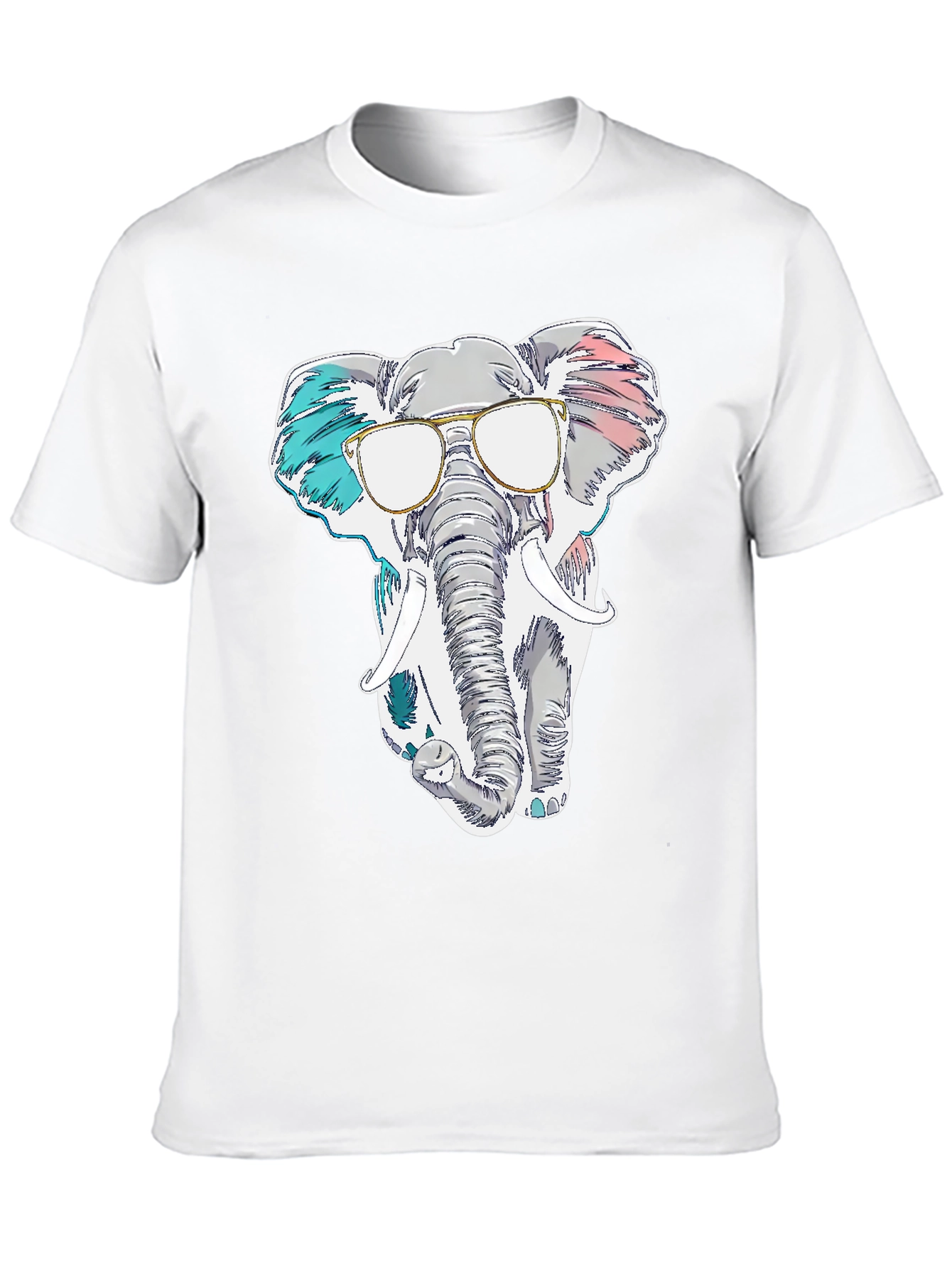 Cool Elephant Graphic T-Shirt