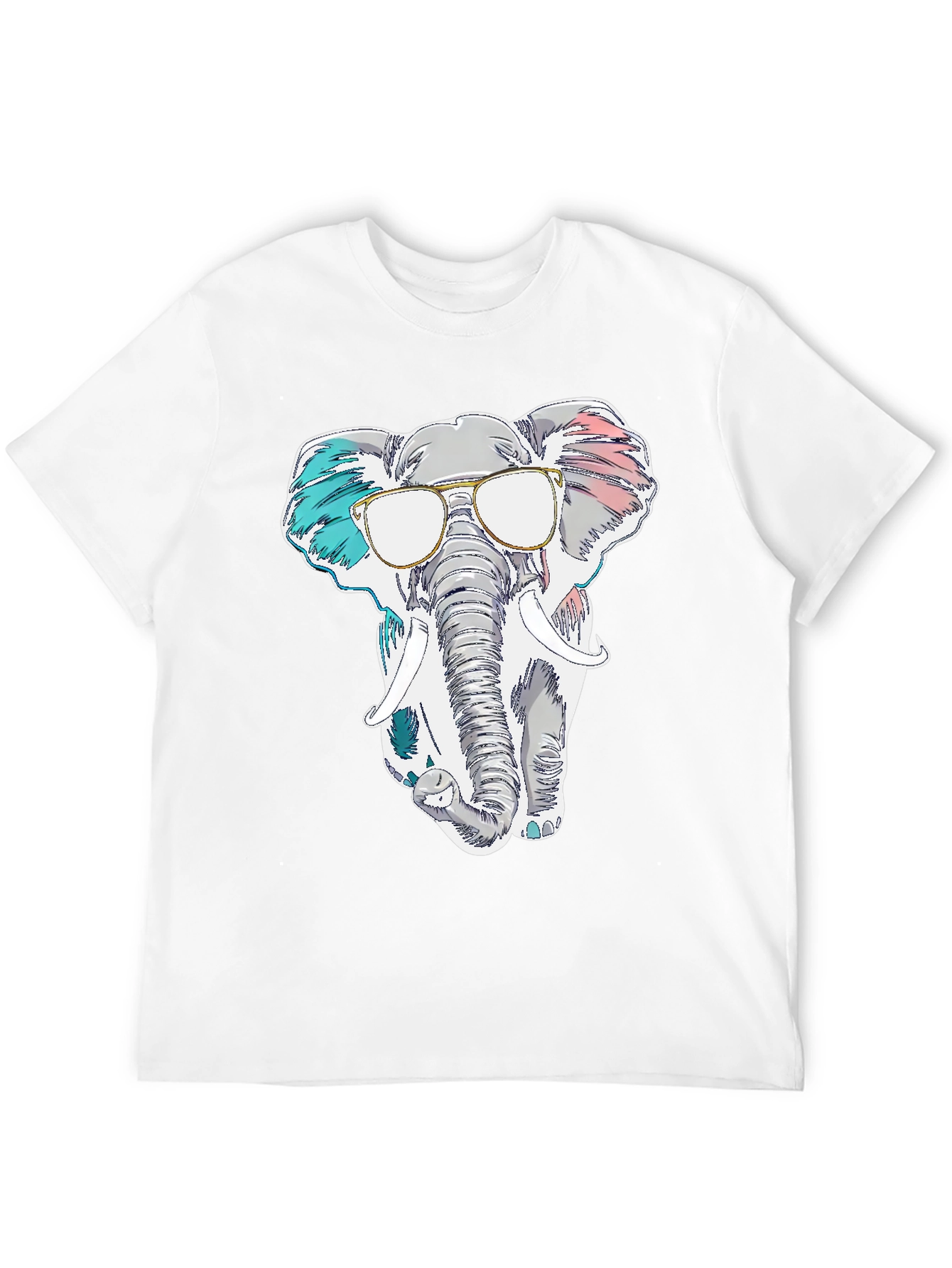Cool Elephant Graphic T-Shirt