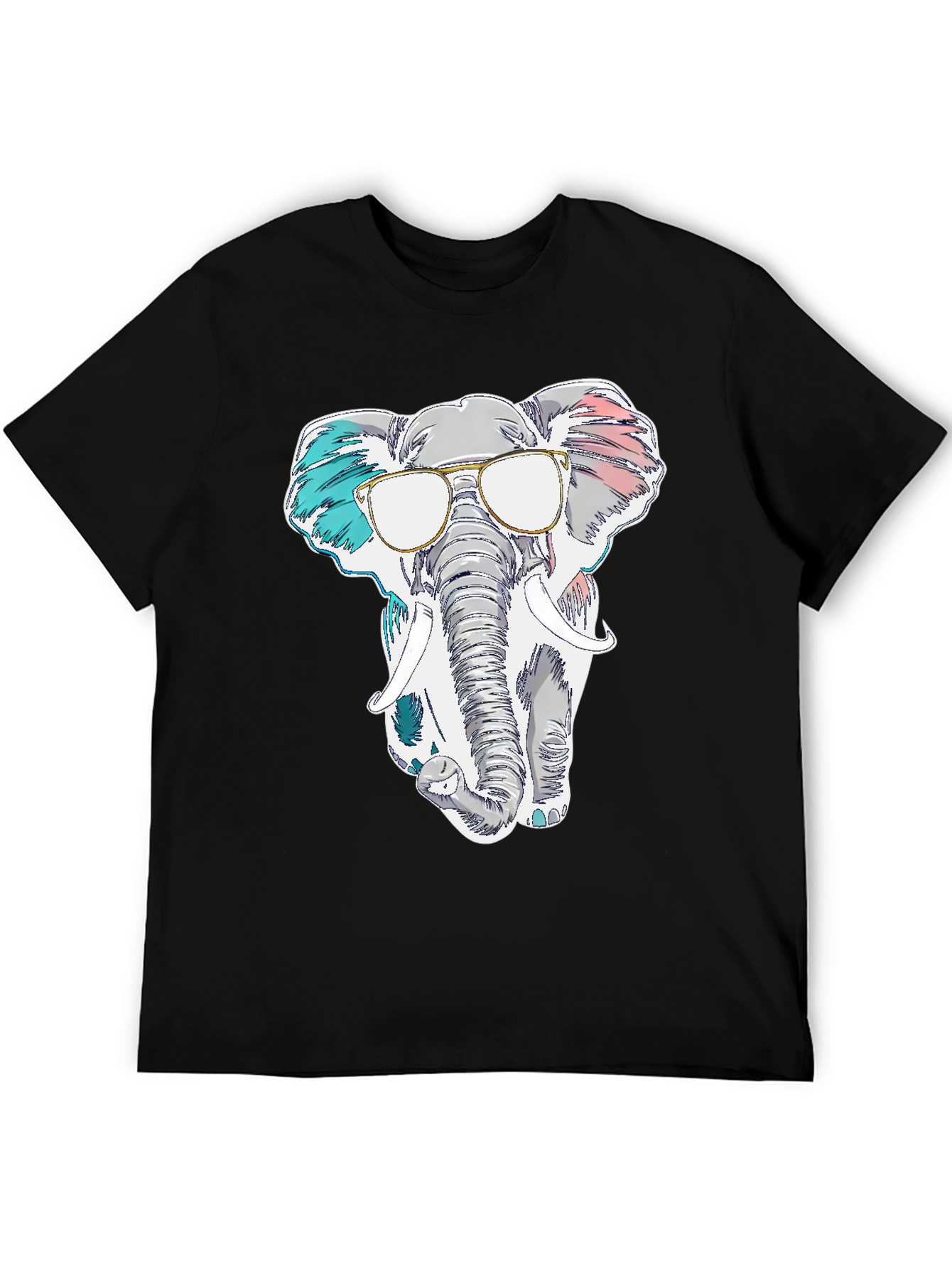 Cool Elephant Graphic T-Shirt