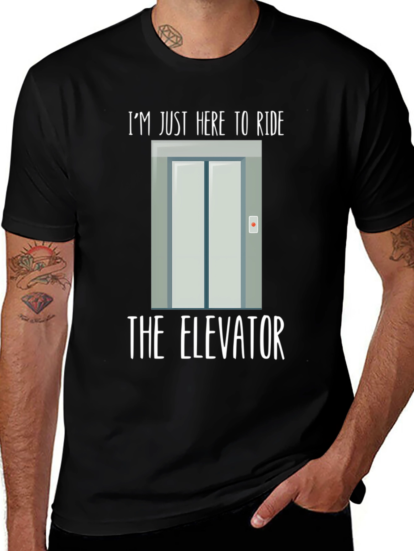 Ride the Elevator Graphic T-Shirt