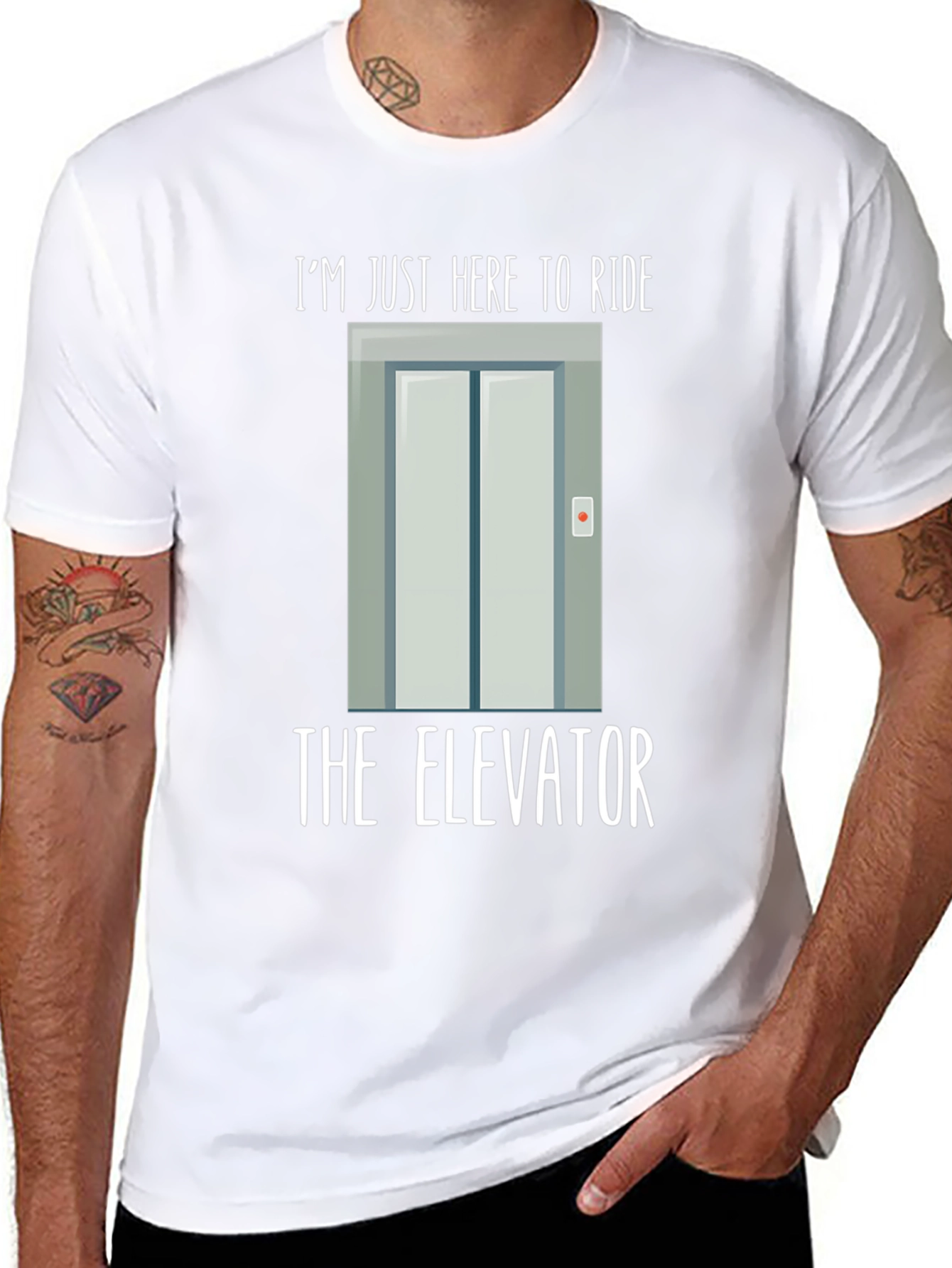 Ride the Elevator Graphic T-Shirt