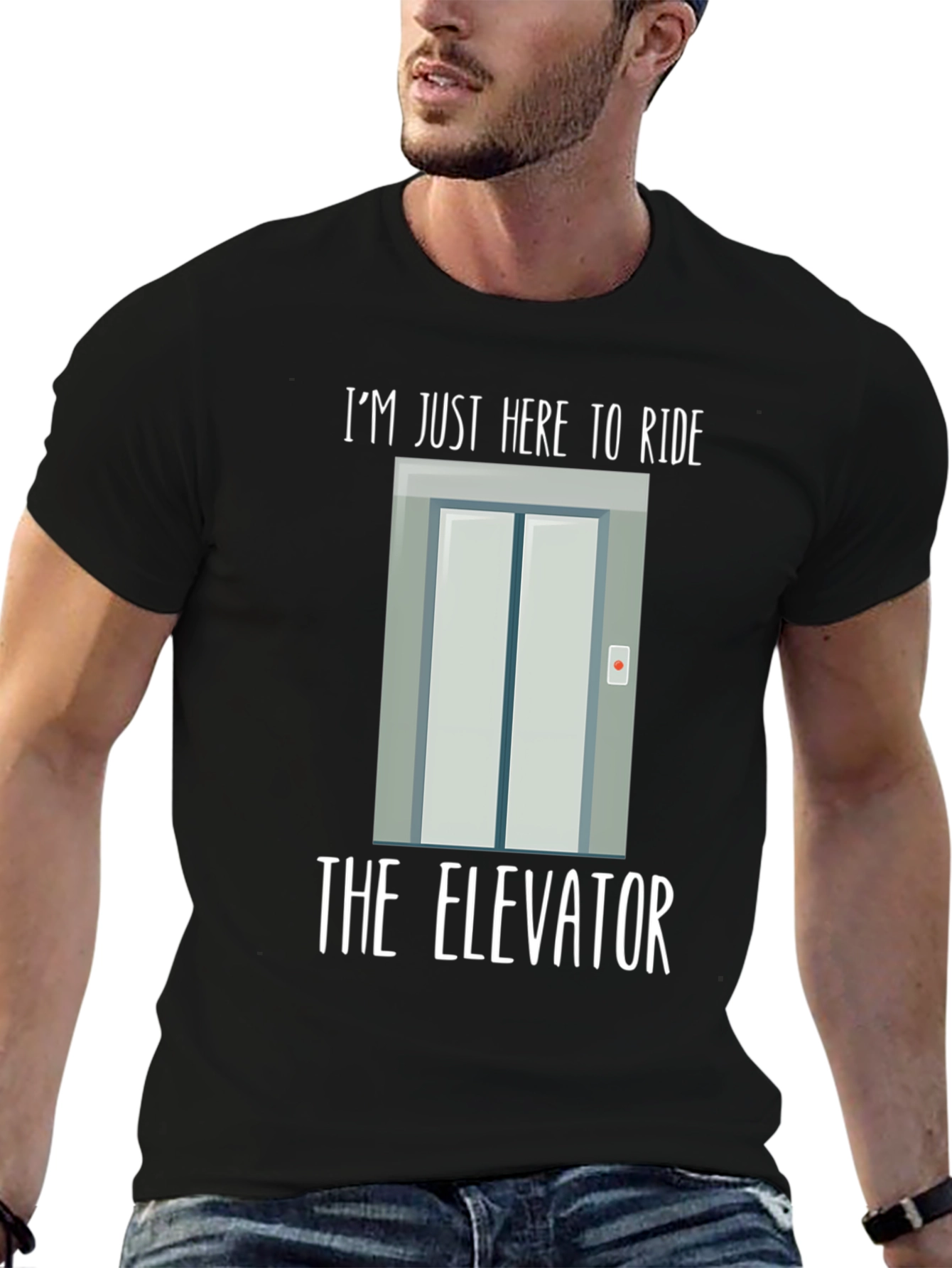 Ride the Elevator Graphic T-Shirt