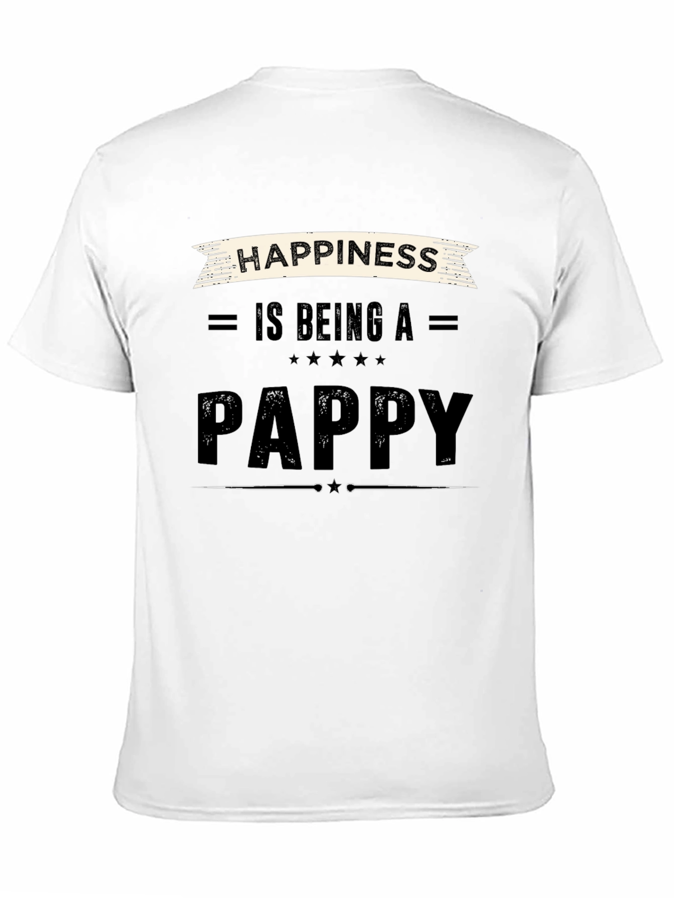 Happiness is Being a Pappy T-Shirt