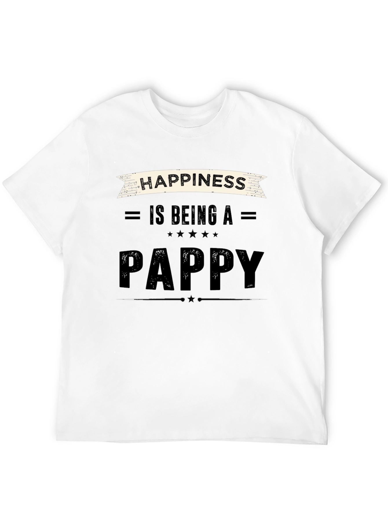 Happiness is Being a Pappy T-Shirt