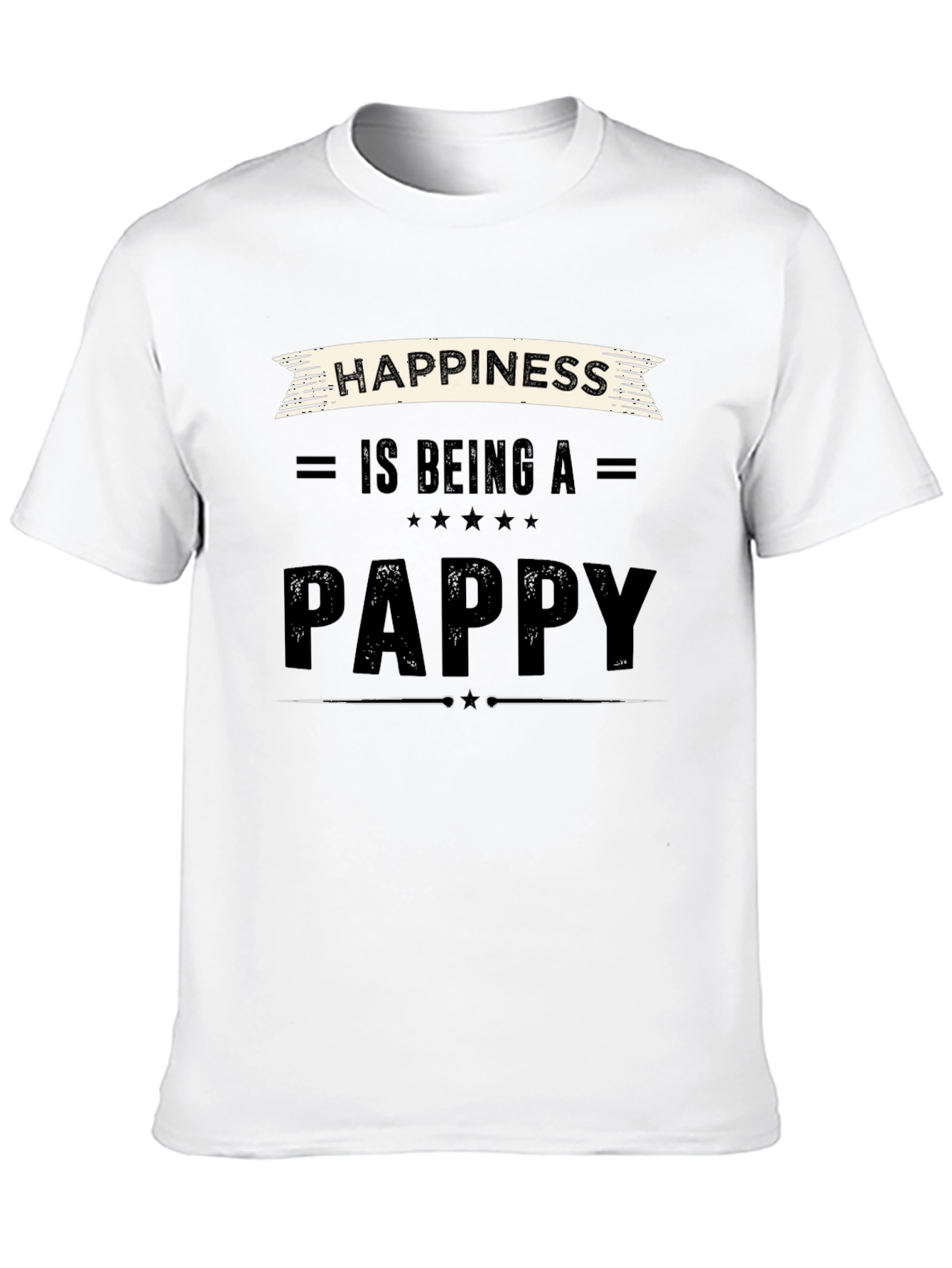 Happiness is Being a Pappy T-Shirt