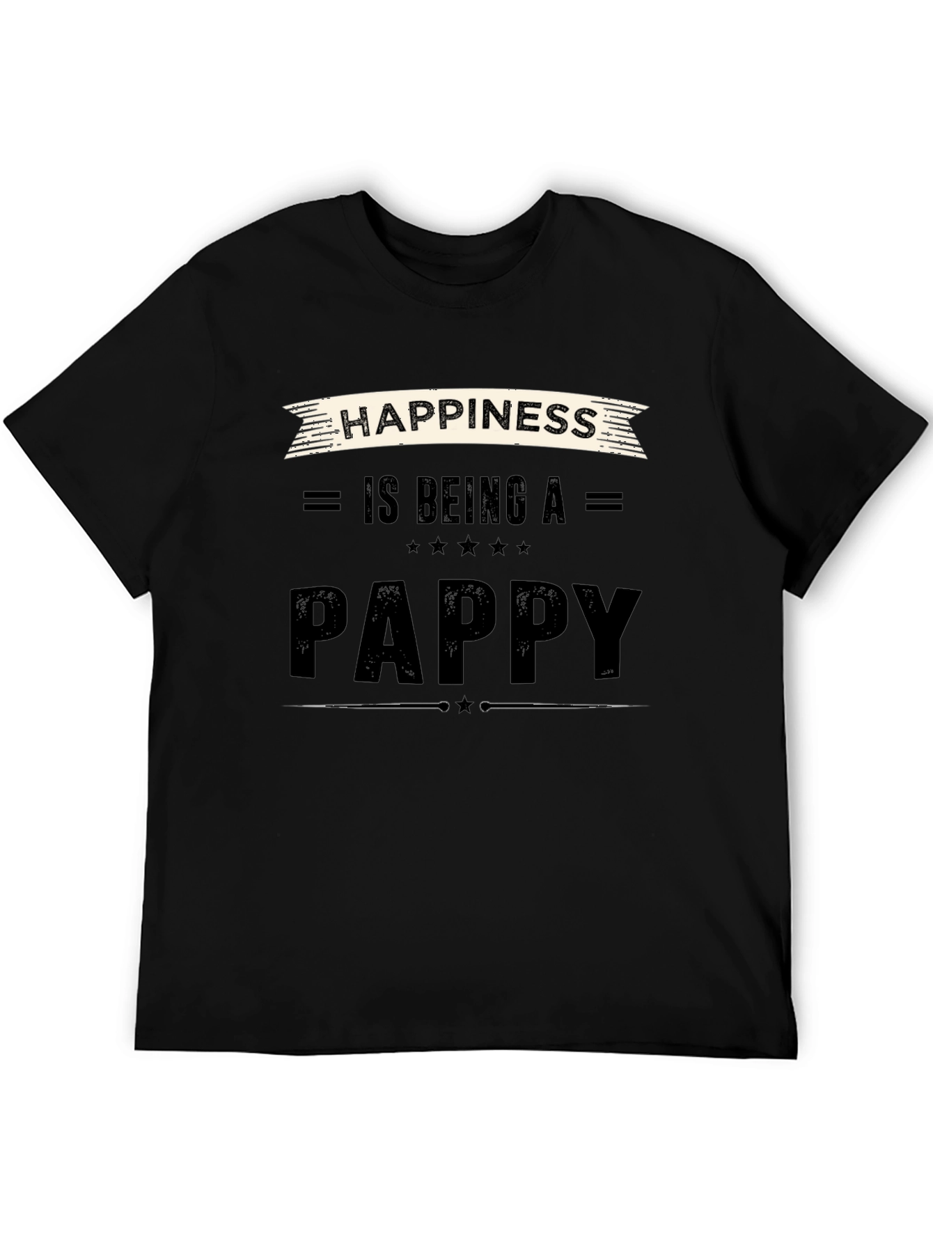 Happiness is Being a Pappy T-Shirt
