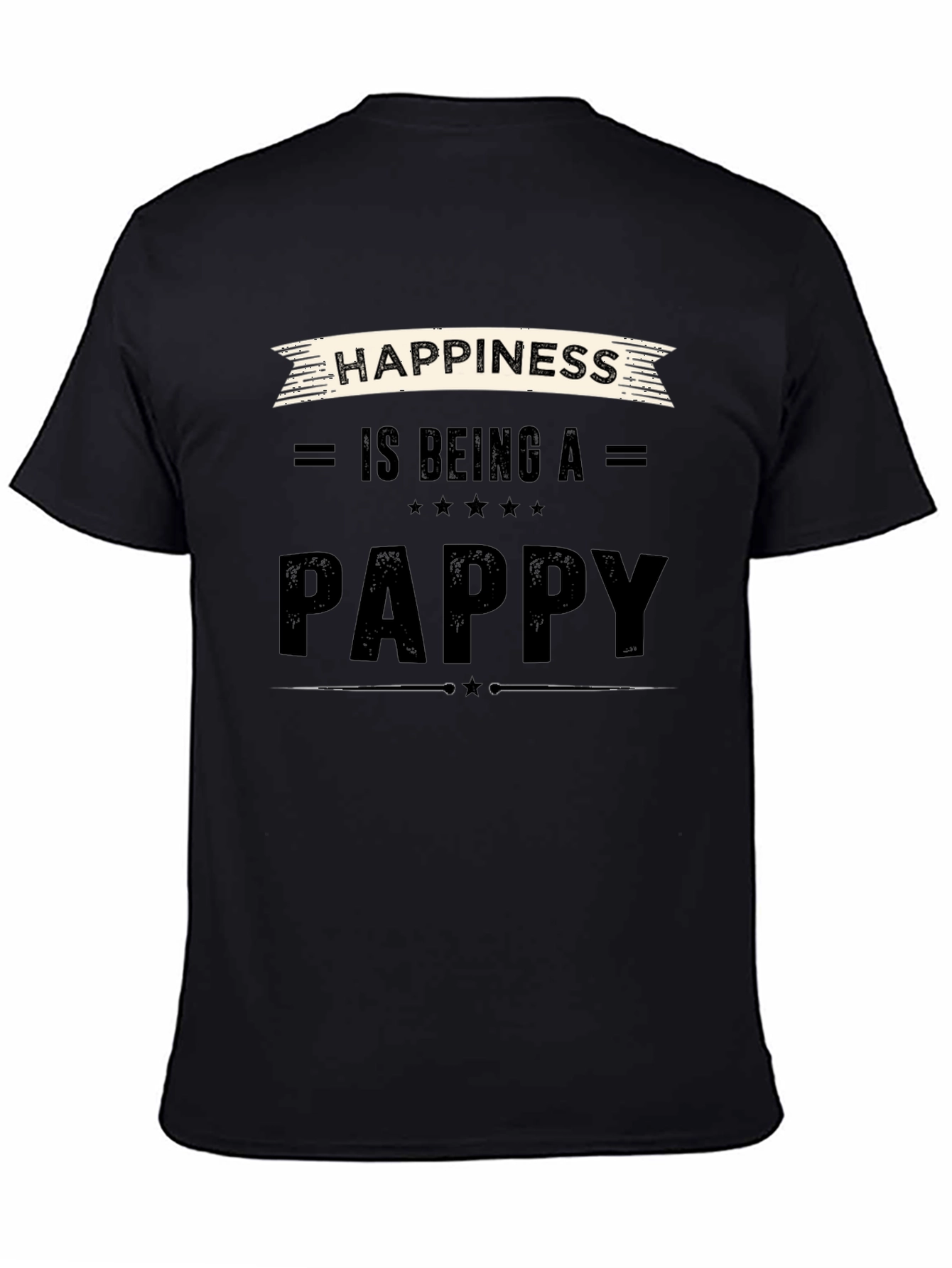 Happiness is Being a Pappy T-Shirt