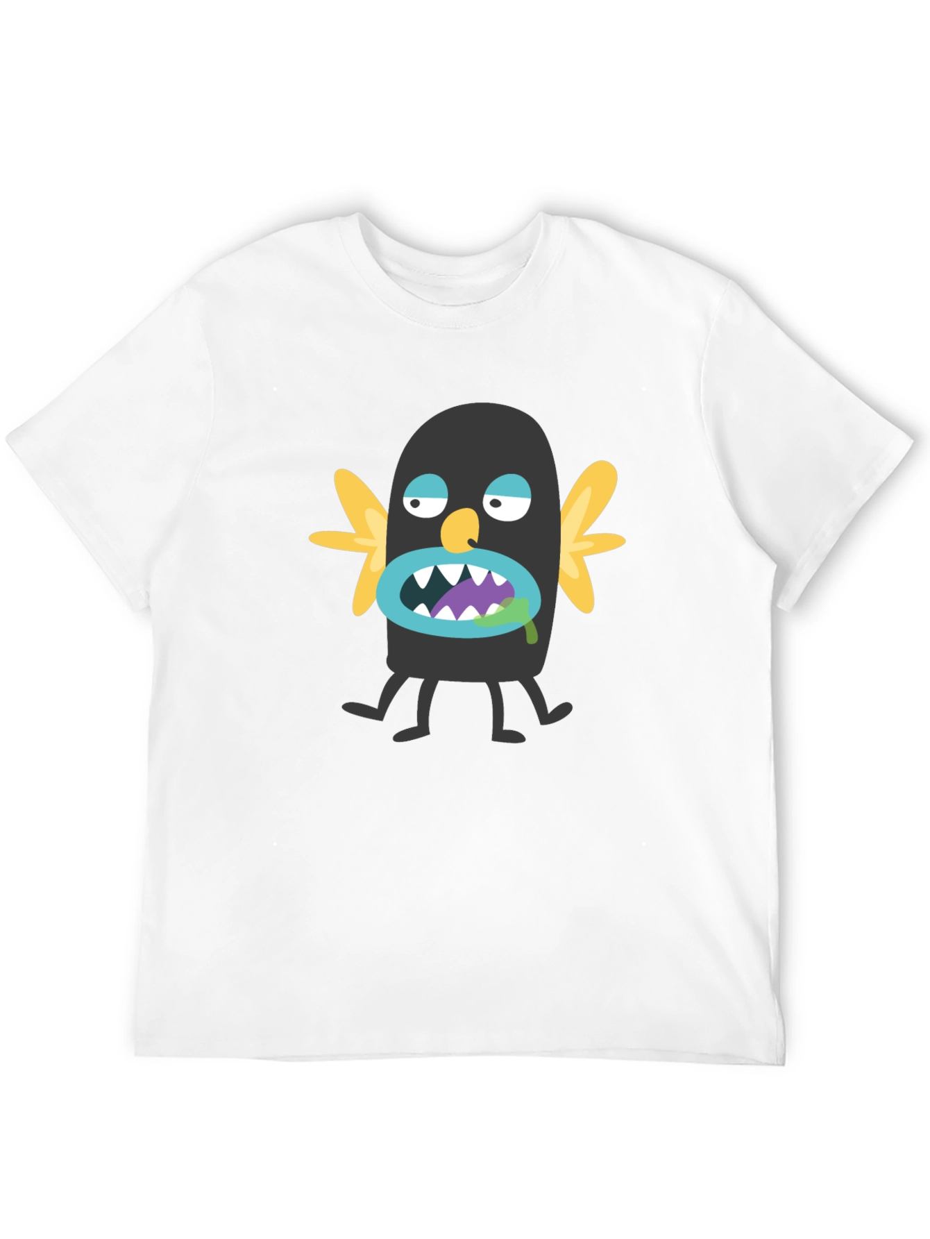Monster Graphic T-Shirt - Unique Cartoon Design