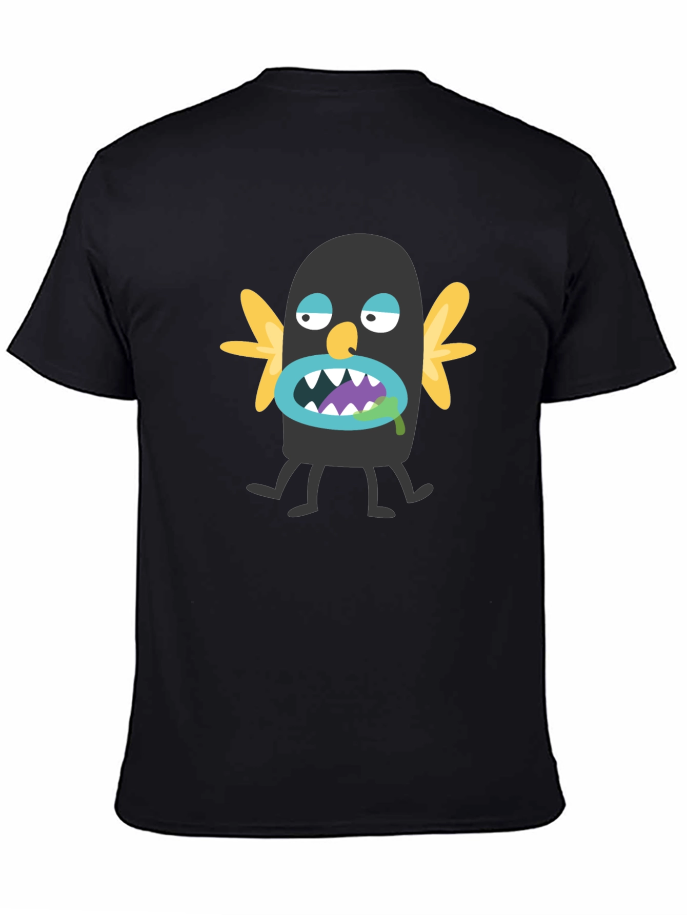 Monster Graphic T-Shirt - Unique Cartoon Design
