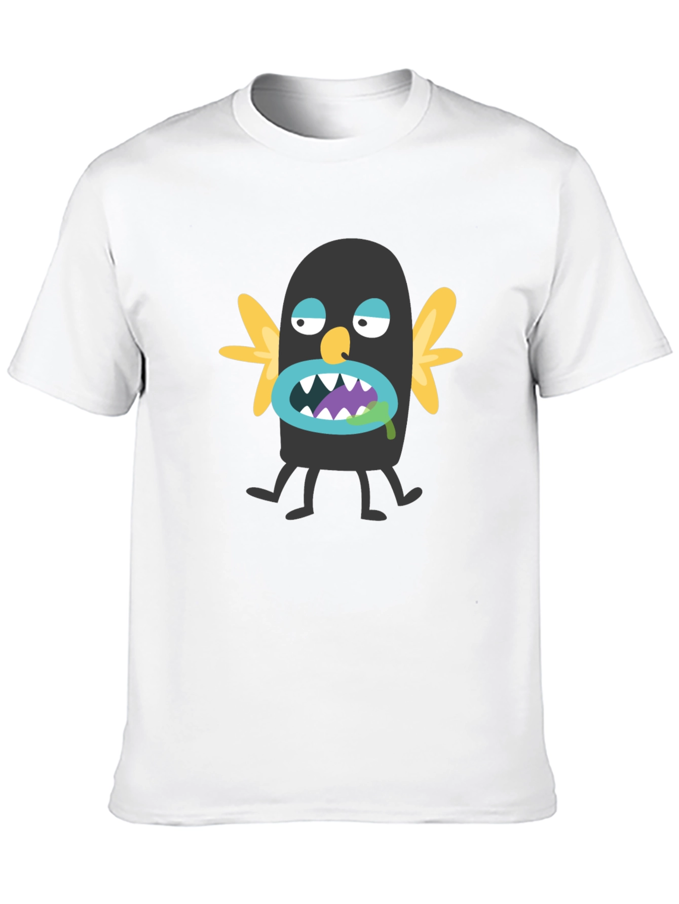 Monster Graphic T-Shirt - Unique Cartoon Design