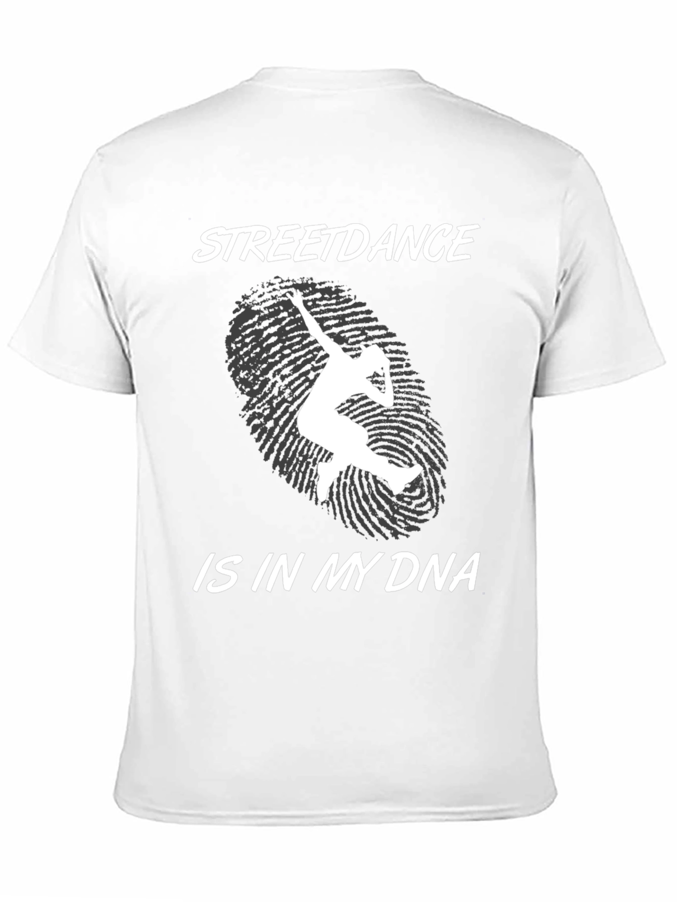 Streetdance DNA Graphic Tee - Black Cotton T-Shirt