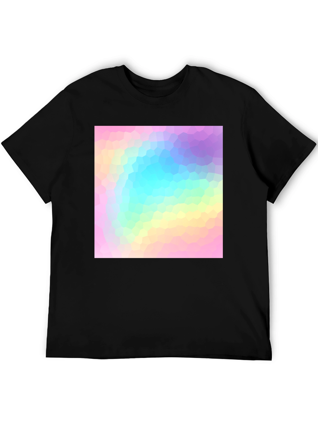 Modern Geometric Pastel T-Shirt