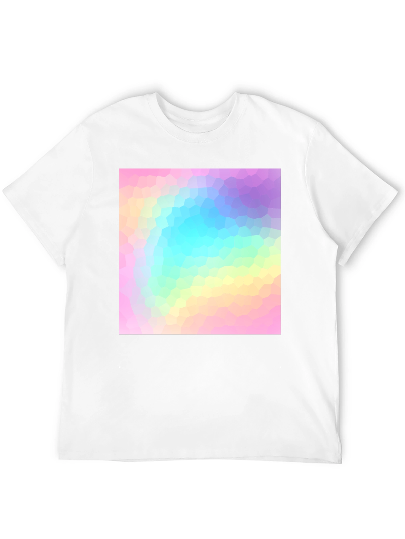 Modern Geometric Pastel T-Shirt