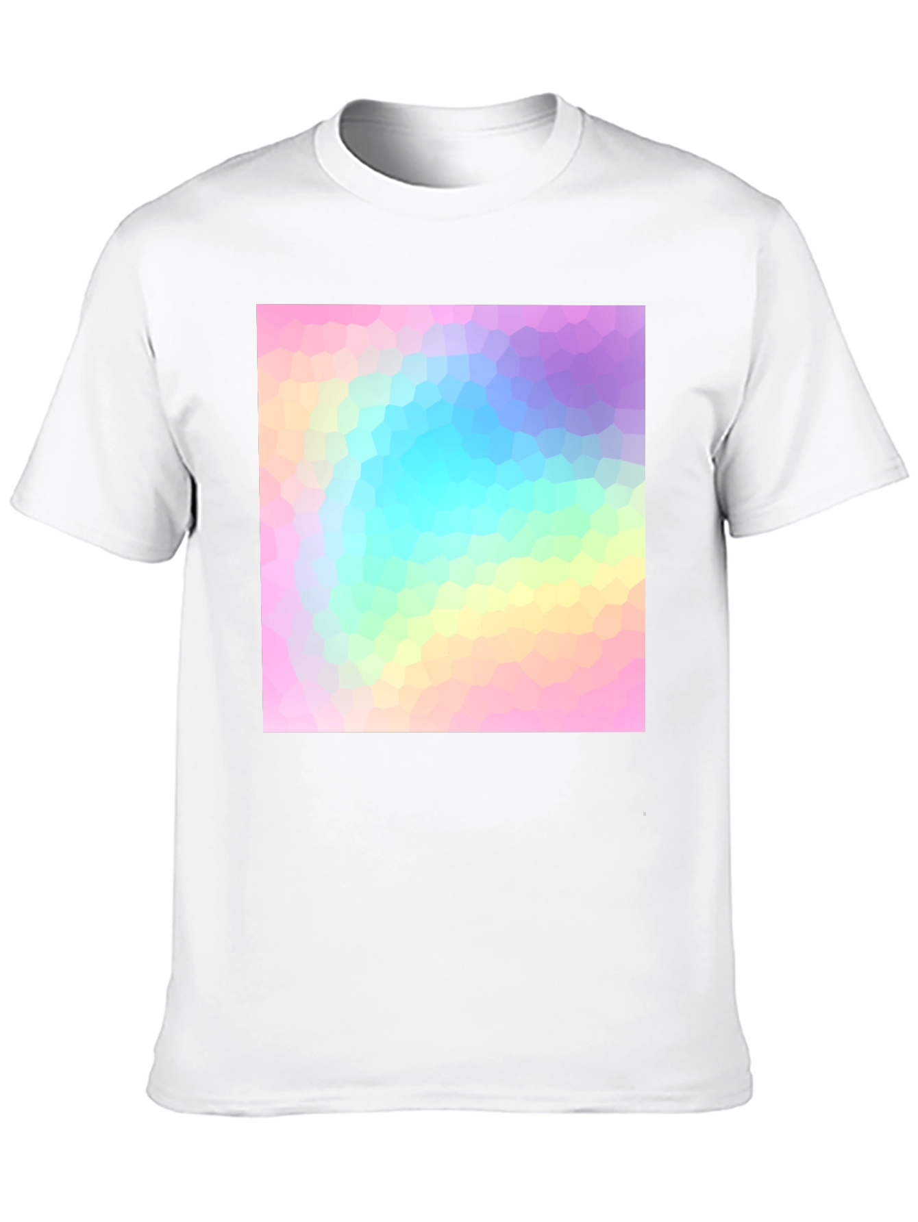 Modern Geometric Pastel T-Shirt
