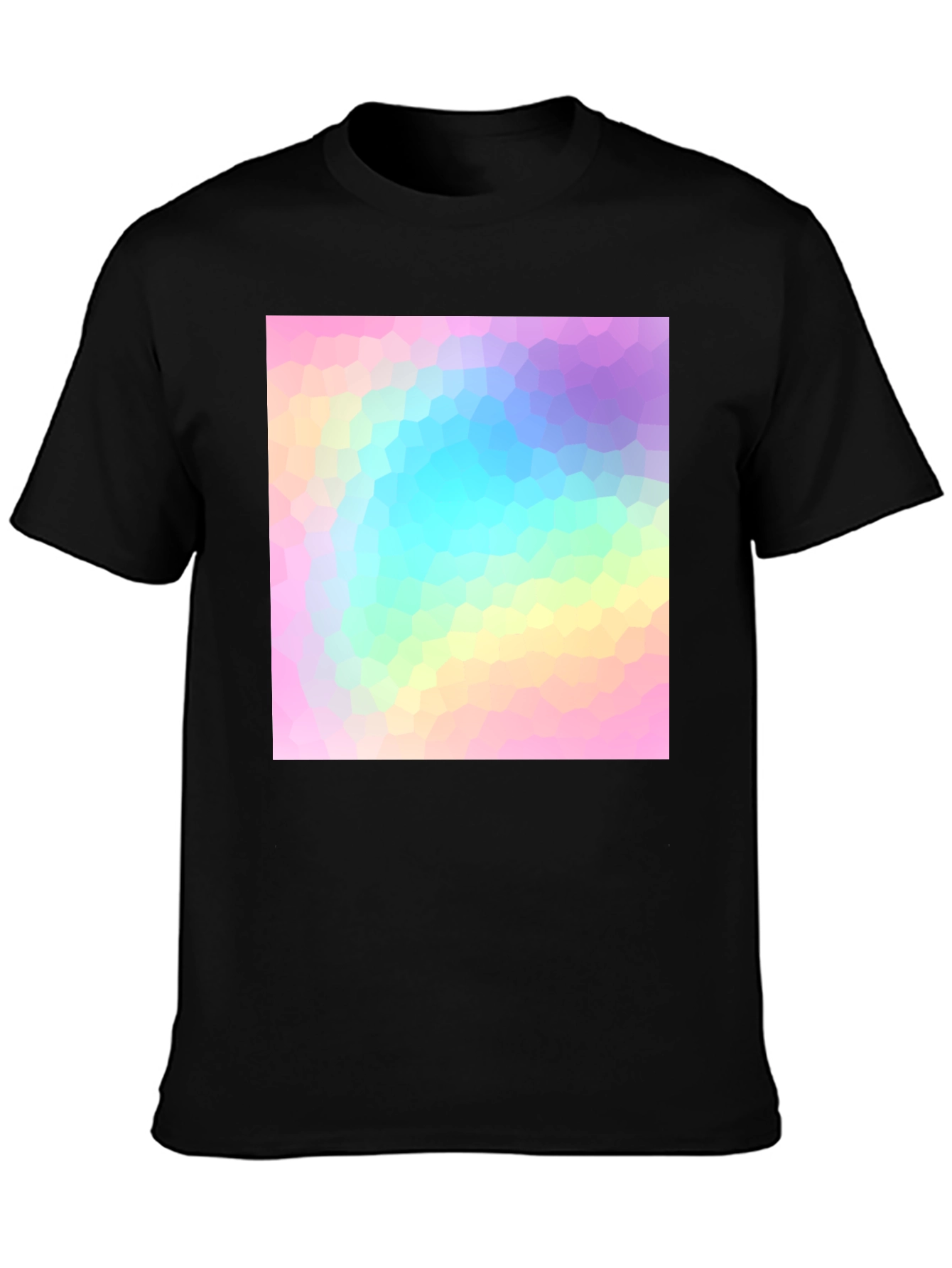 Modern Geometric Pastel T-Shirt