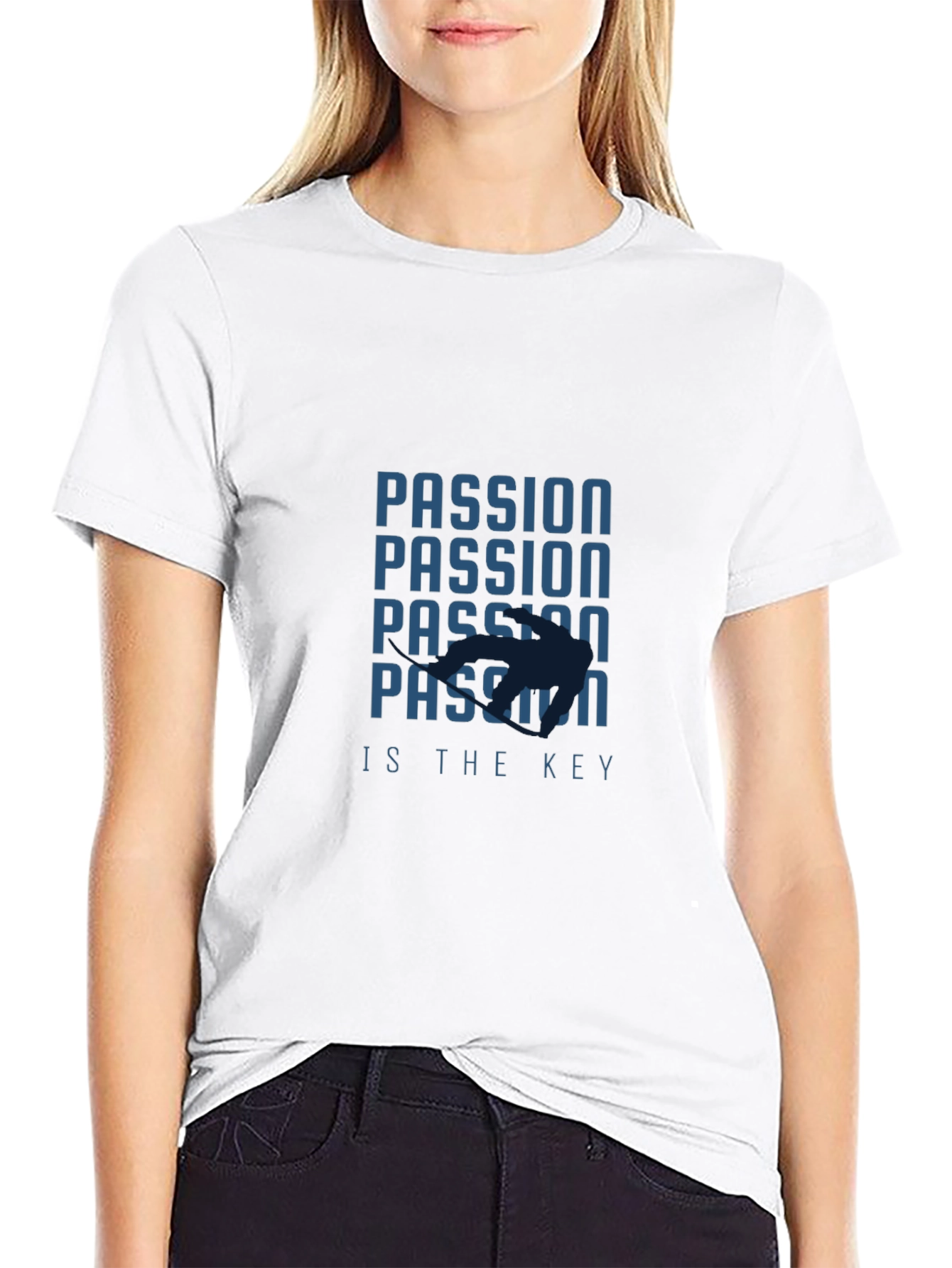 Passion is the Key Graphic T-Shirt