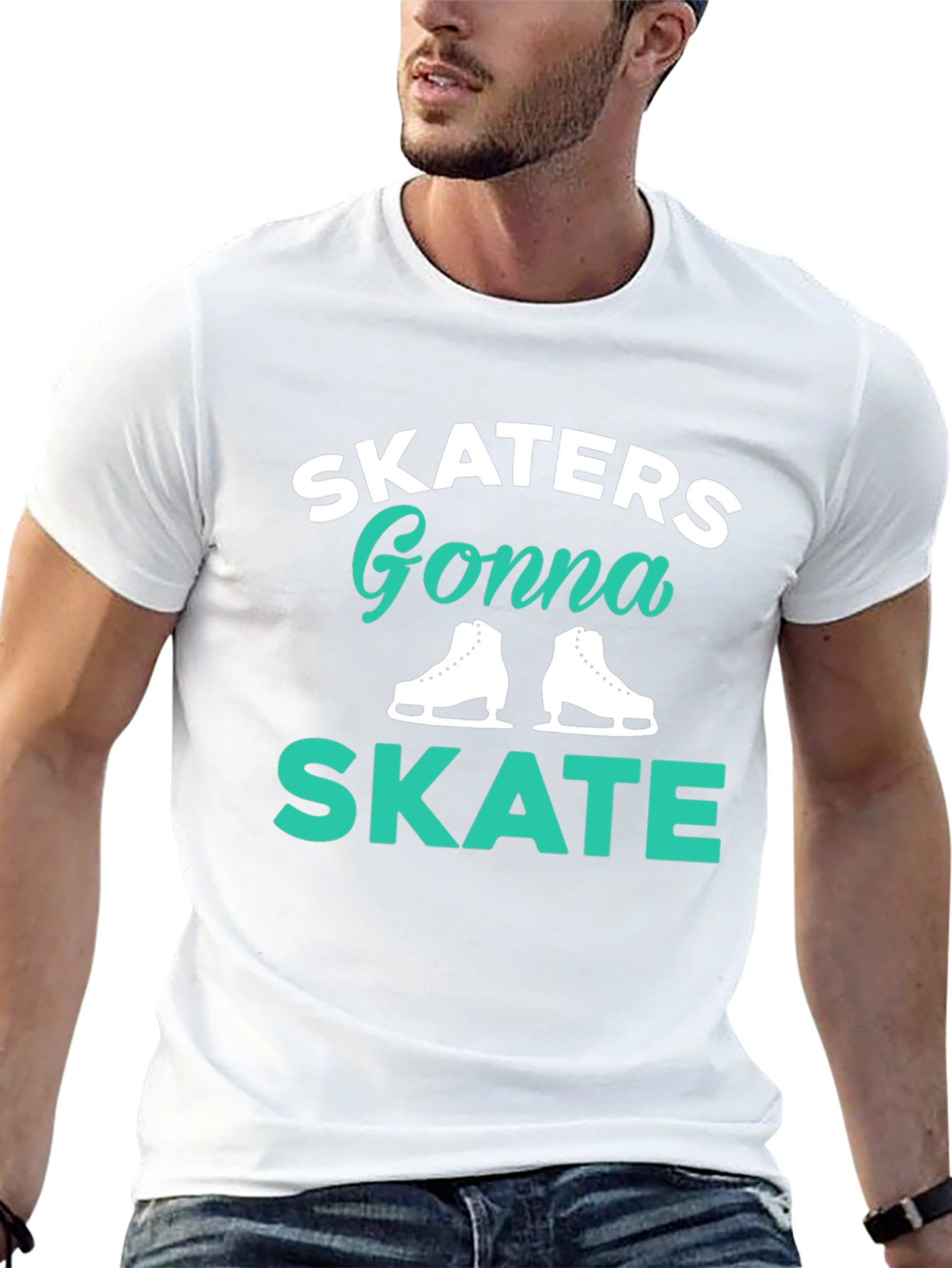 Skaters Gonna Skate Black T-Shirt