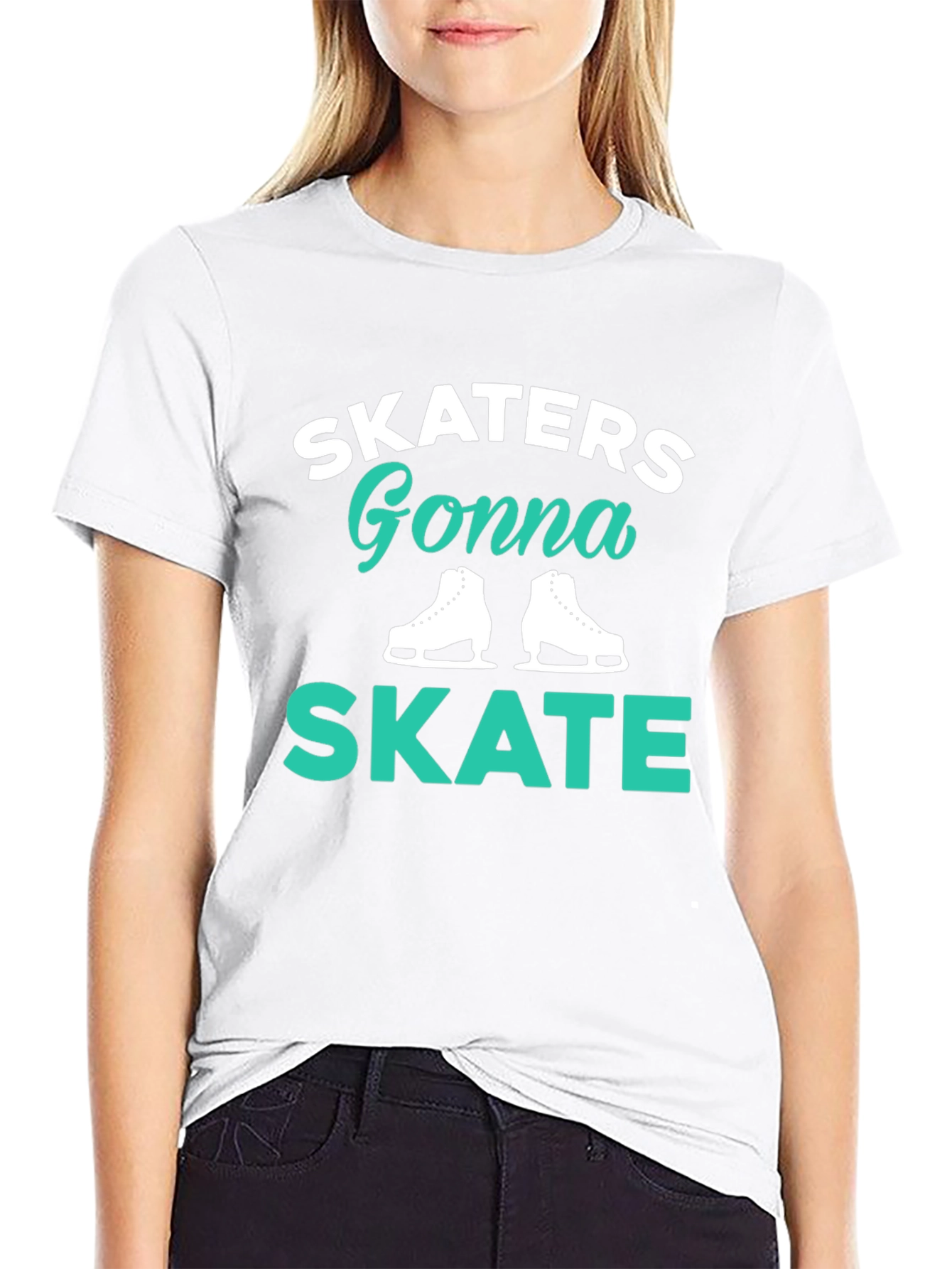 Skaters Gonna Skate Black T-Shirt
