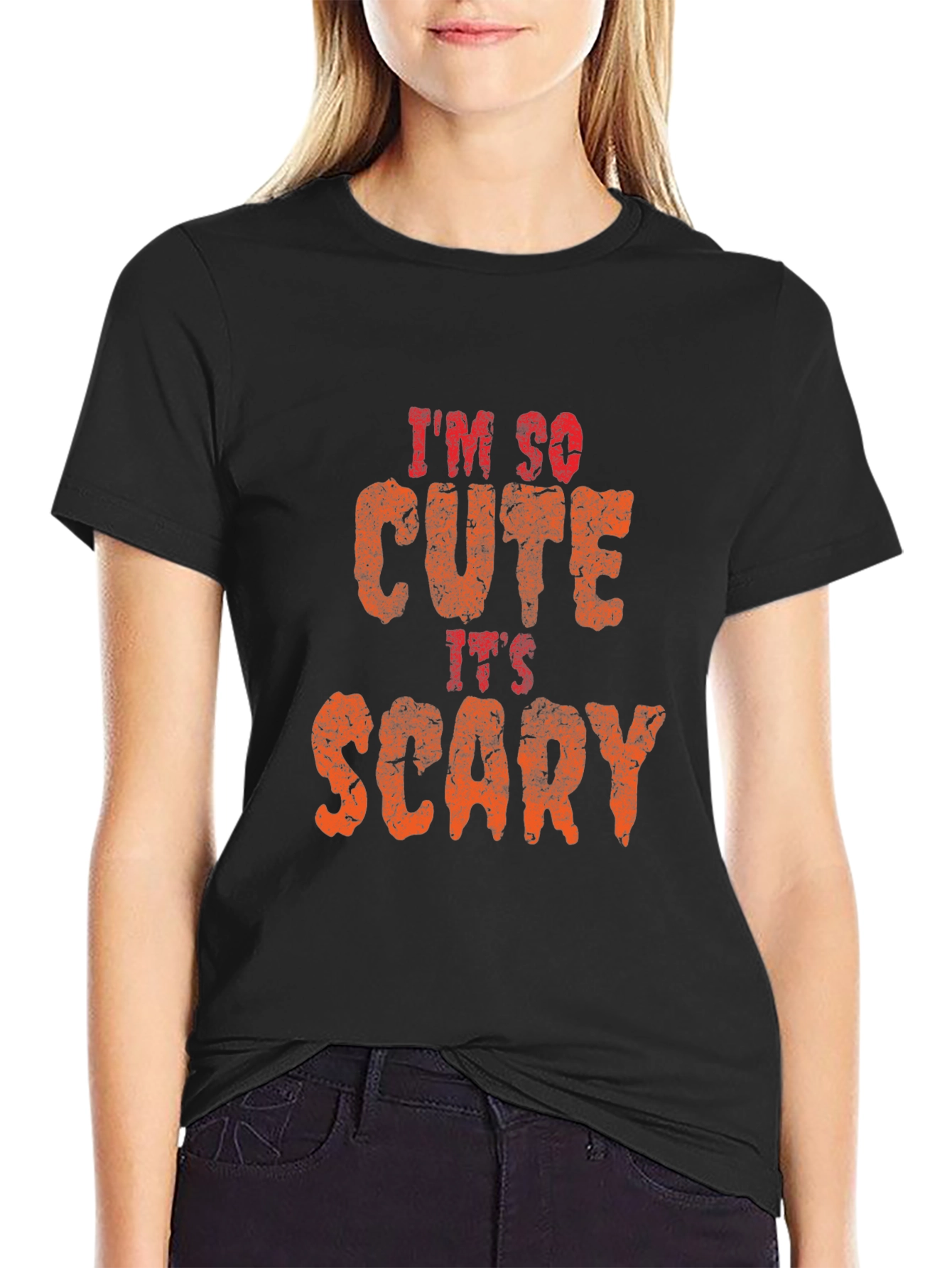 Im So Cute Its Scary Graphic Tee