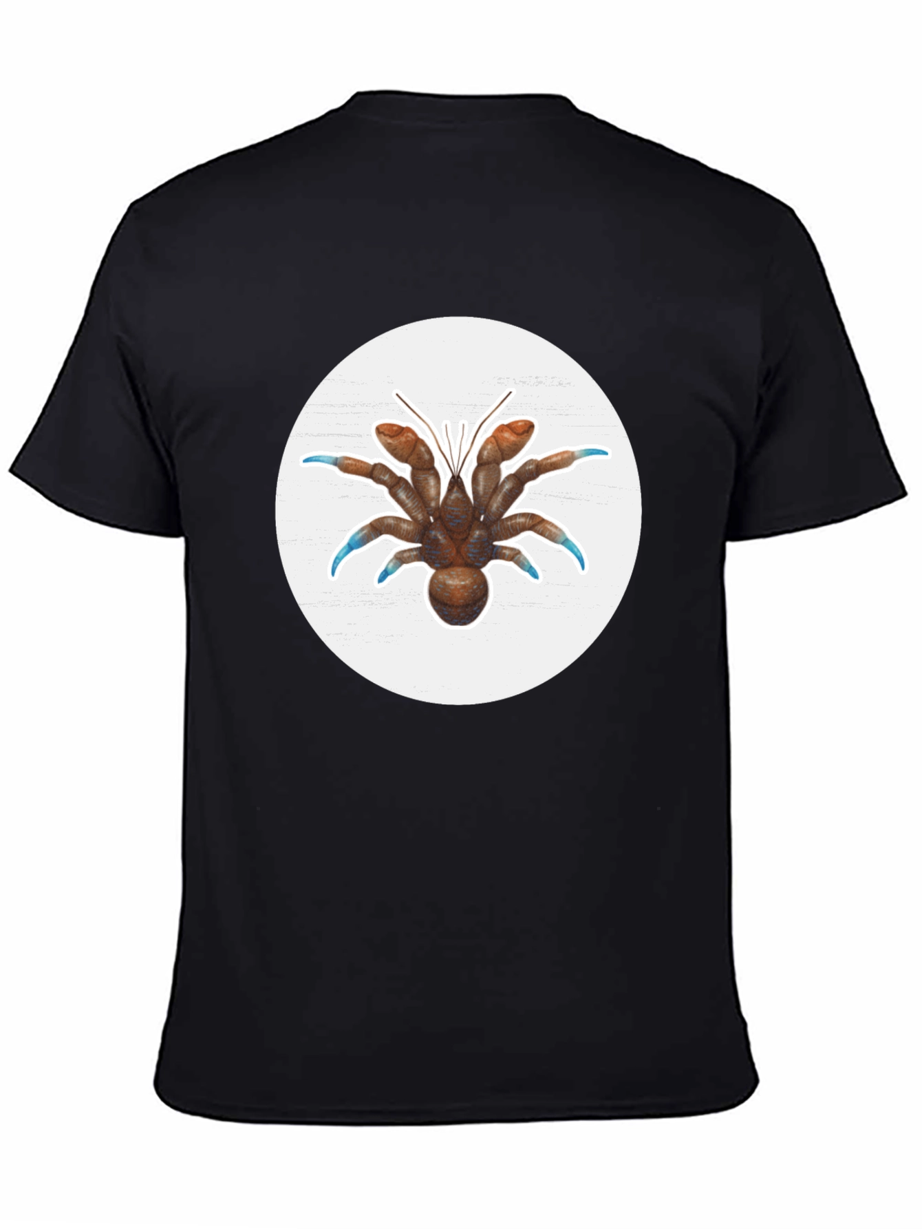 Hermit Crab Graphic Tee - Cool Marine Life Design