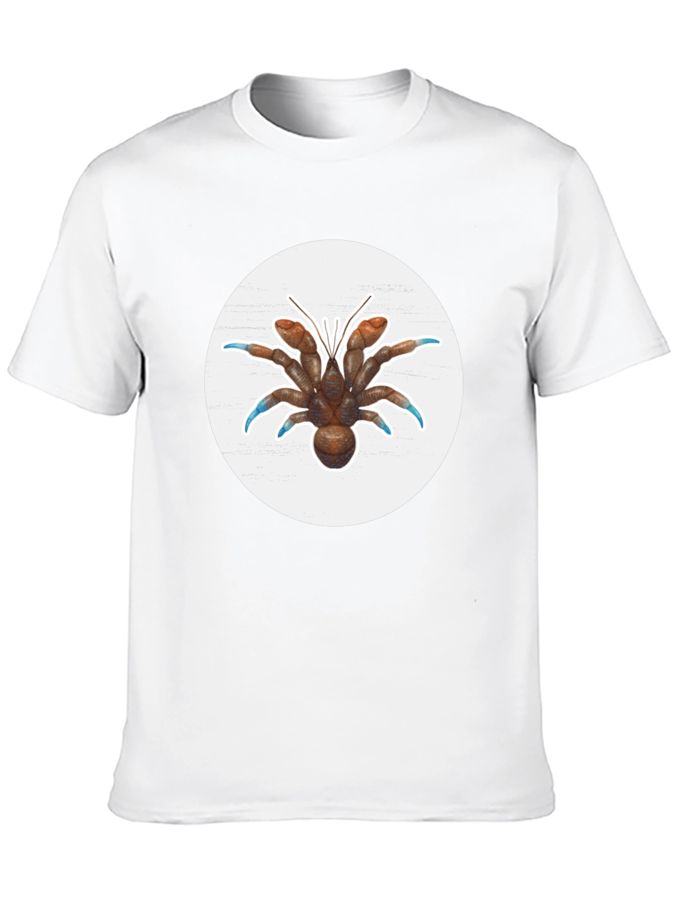 Hermit Crab Graphic Tee - Cool Marine Life Design